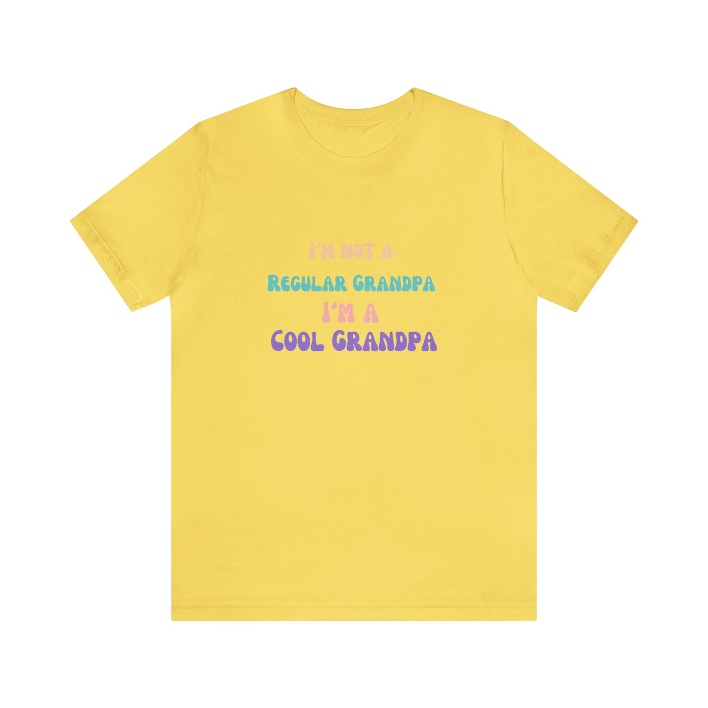 I'm a cool grandpa shirt gift for dad grandpa shirt
