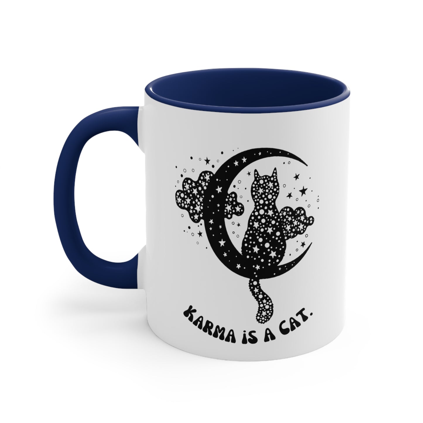Karma is a cat mug best friend gift for her gift for him Birthday gift coffee mug tea gift for cat lover bestie valentinesday gift Christmas
