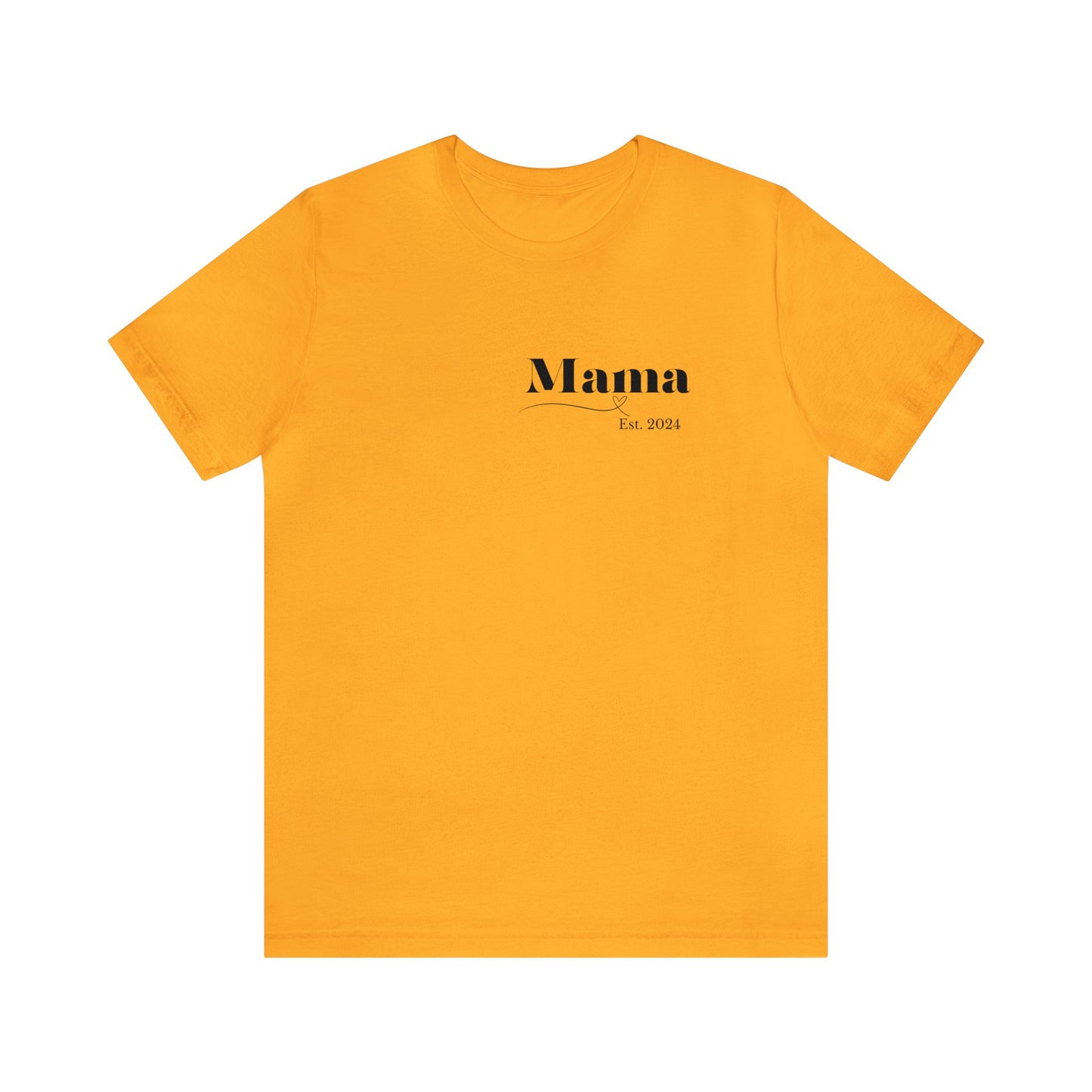 Mama shirt mama date shirt pregnancy reveal shirt new mom shirt Christmas gift for her gift for him bridal shower gift