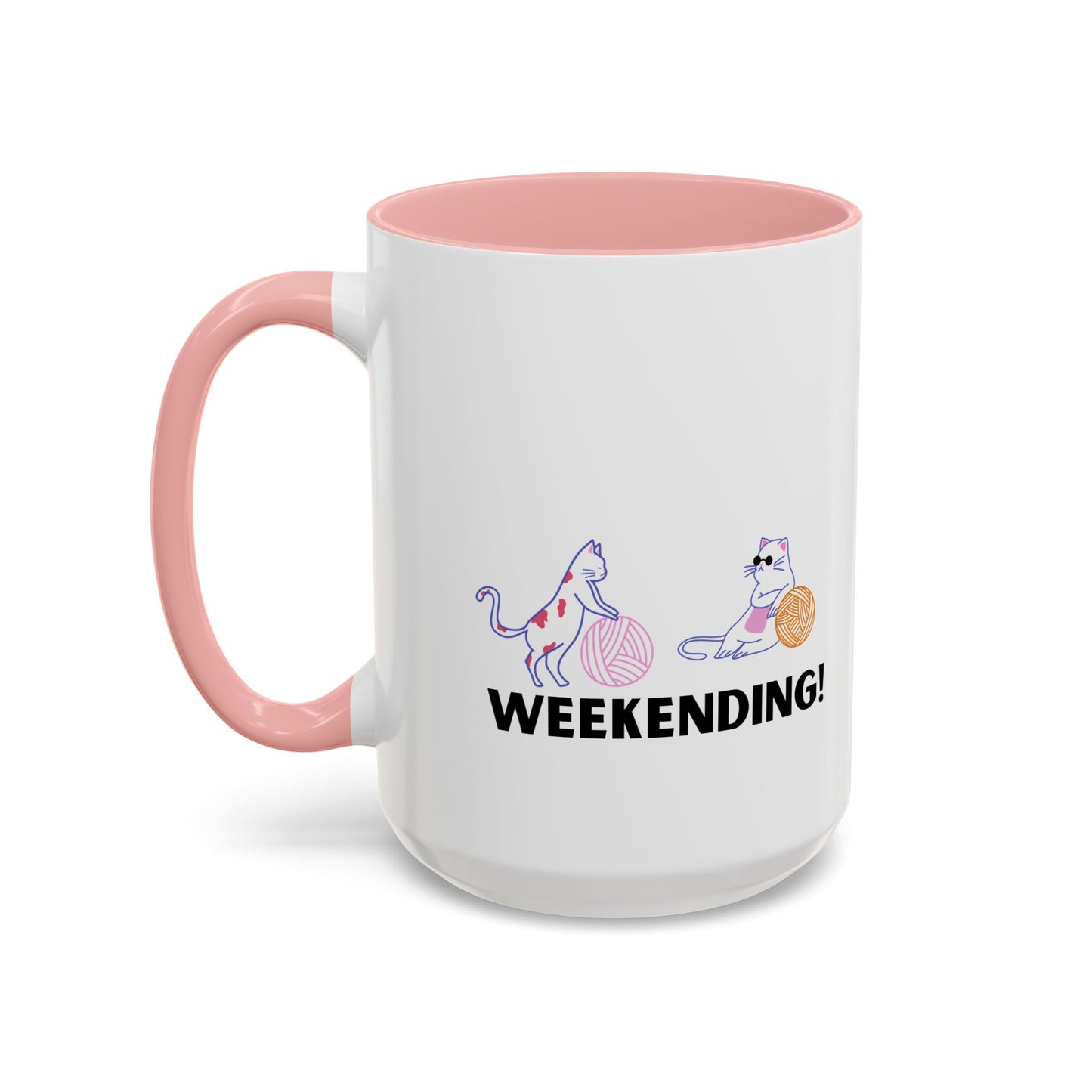 Crochet weekending mug coffee lover weekending vibes mug Coffee Mug swift Funny Coffee Cup Cat Lady Gift Cat Lover Gift Cat Mom christmas