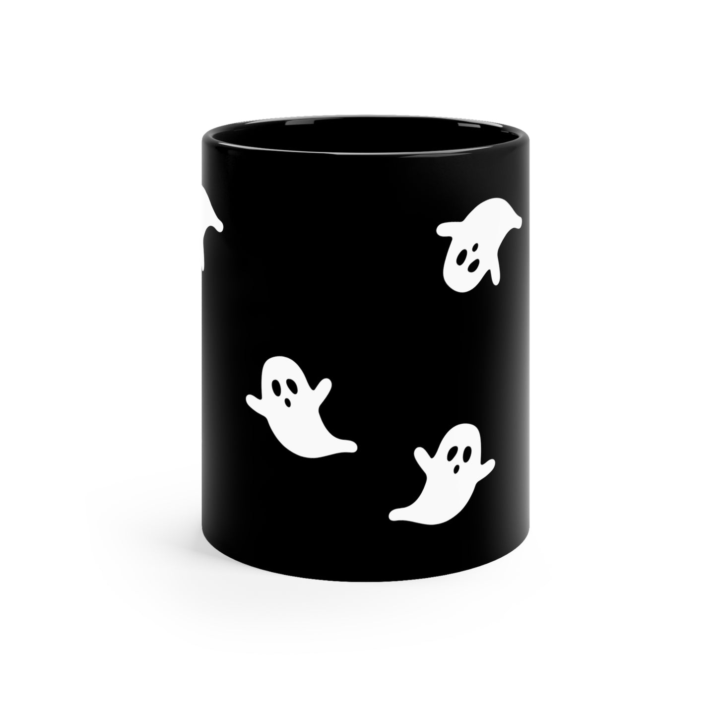 Halloween lover gift Halloween mug ghost mug coffee lover gift tea lover gift for her gift for him Mug Bestfriend Christmas 11oz Black Mug