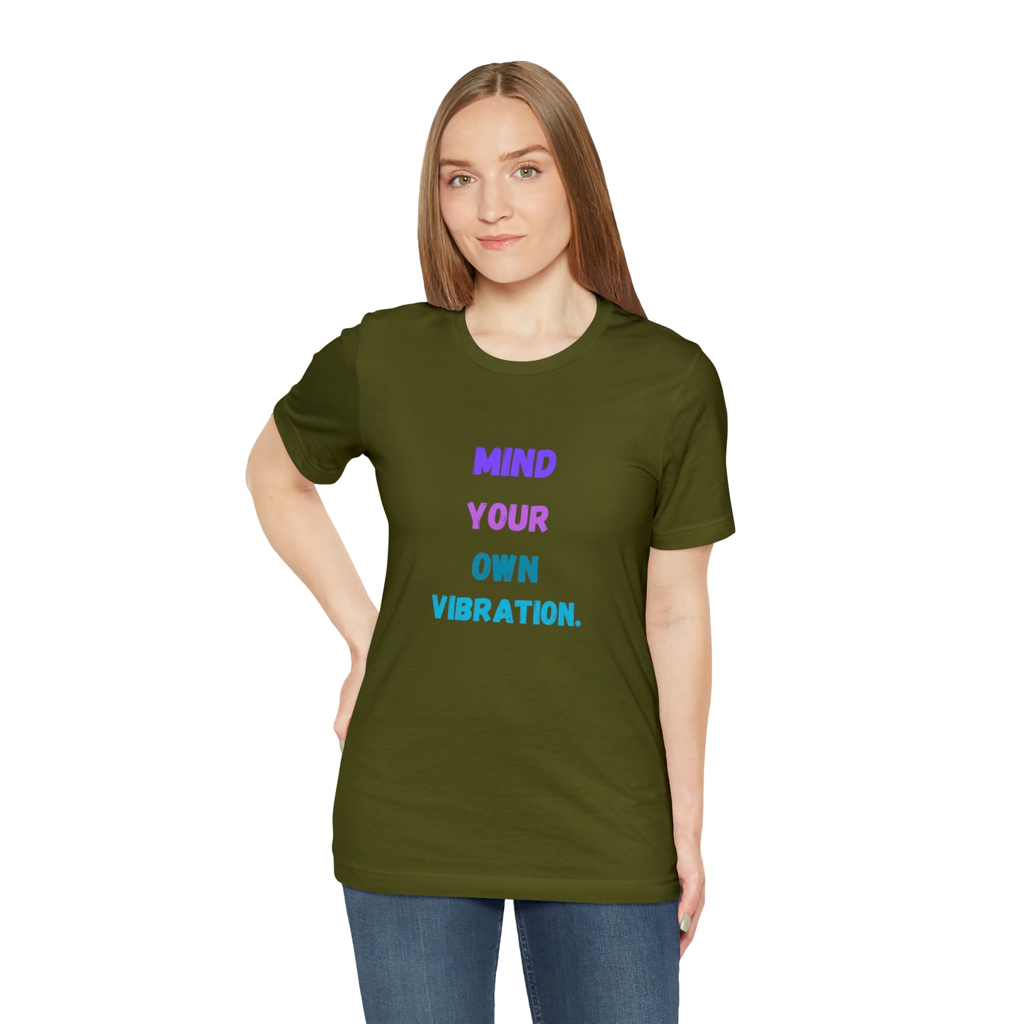 Spiritual shirt Mind your own vibration t-shirt Zen gift for her gift for him yogawear meditation gifts best friend Christmas gift