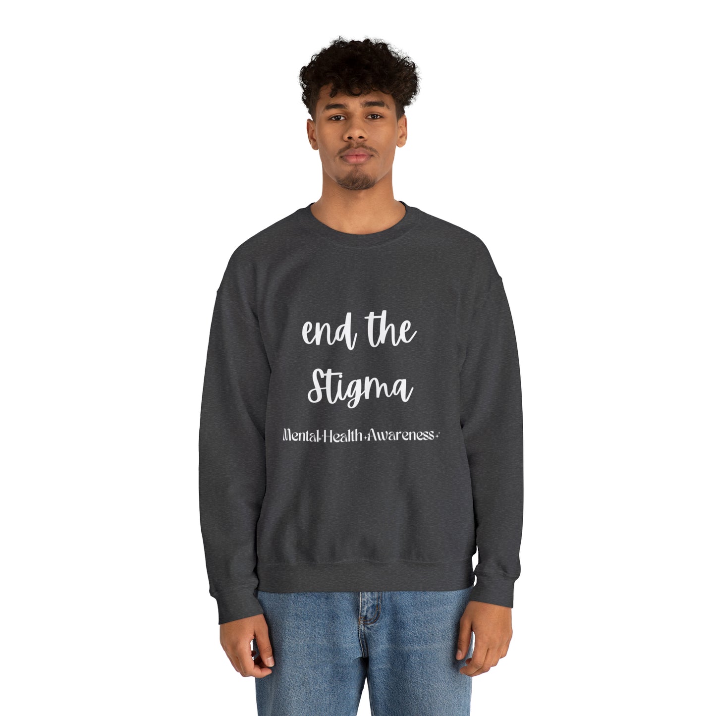 End the stigma sweatshirt mental awareness sweatshirt self care sweater anxiety sweatshirt psychologist tee Motivational shirt