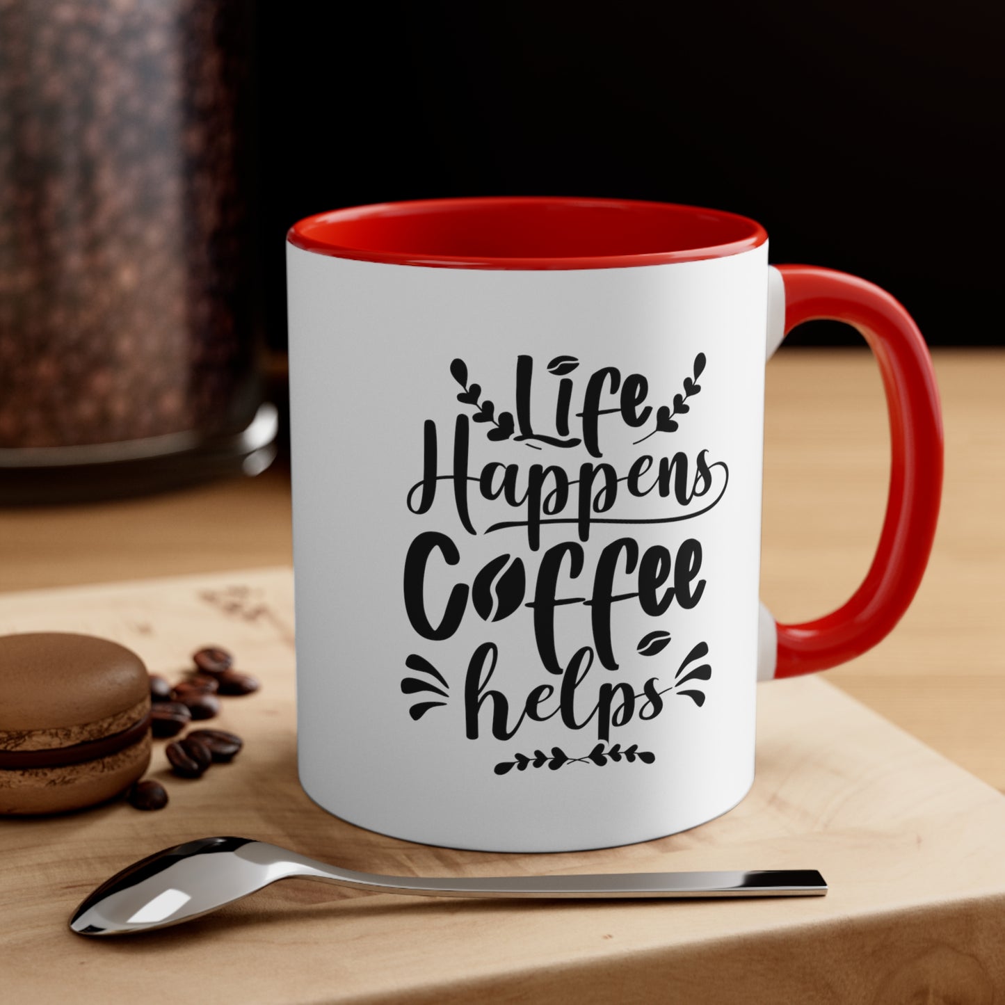 Life happens coffee helps mug Birthday Month birthday month gift coffee mug gift for best friend gift for her tea gift for her gift for him