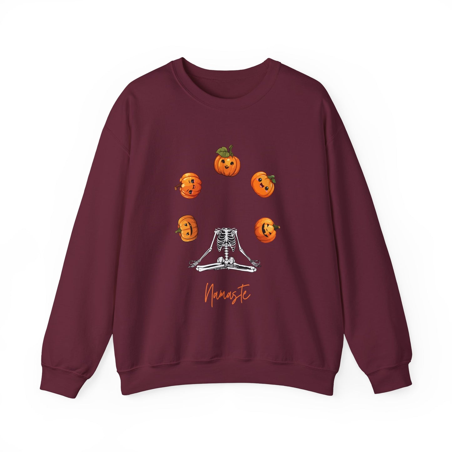 Namaste Halloween sweater Halloween sweater ghost fall leaves sweater Halloween Sweatshirt Era Tour sweater best friend gift for her Unisex