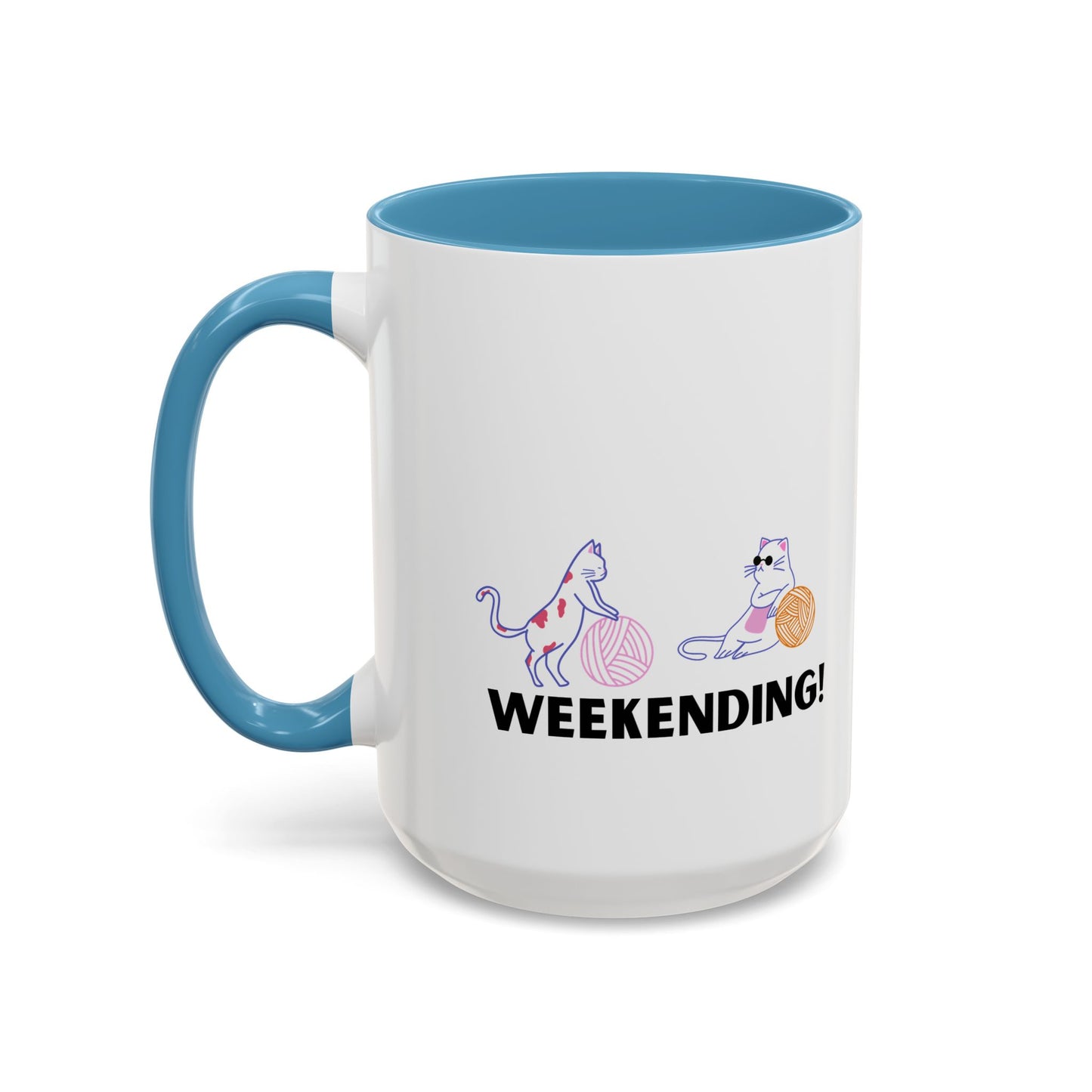 Crochet weekending mug coffee lover weekending vibes mug Coffee Mug swift Funny Coffee Cup Cat Lady Gift Cat Lover Gift Cat Mom christmas
