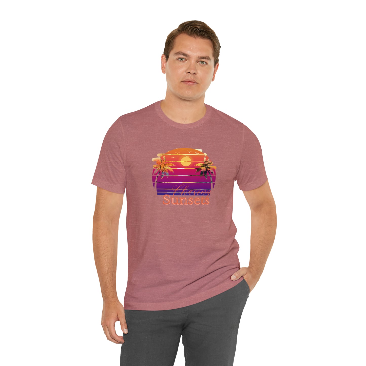 Chasing Sunsets shirt Life is an Adventure shirt Good vibes only shirt Adventurer shirt gift for her gift for him vacation shirt best friend