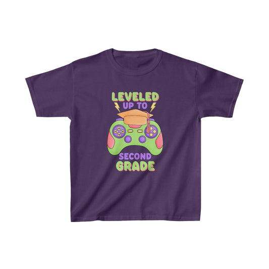 Hello second grade T shirt 2nd grade gamer shirt Kids style Heavy Cotton Tee