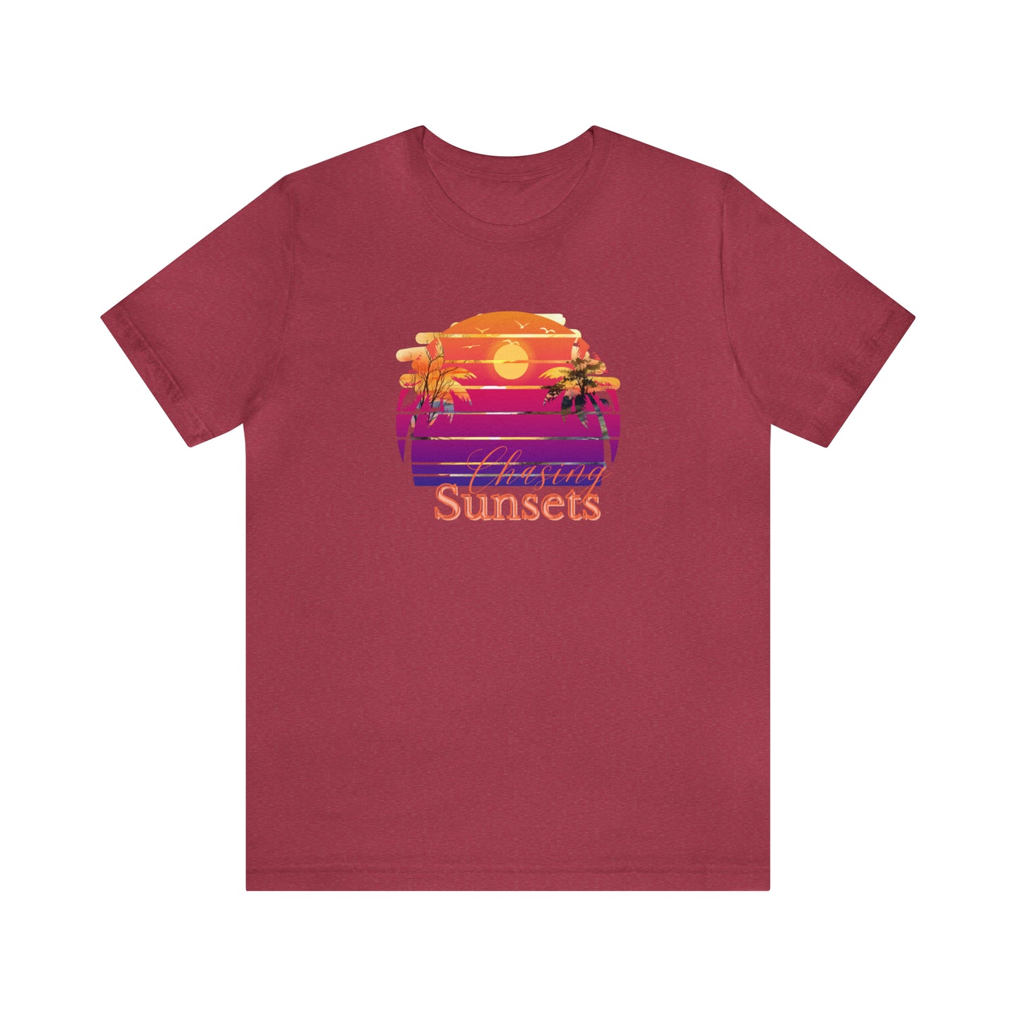 Chasing Sunsets shirt Life is an Adventure shirt Good vibes only shirt Adventurer shirt gift for her gift for him vacation shirt best friend