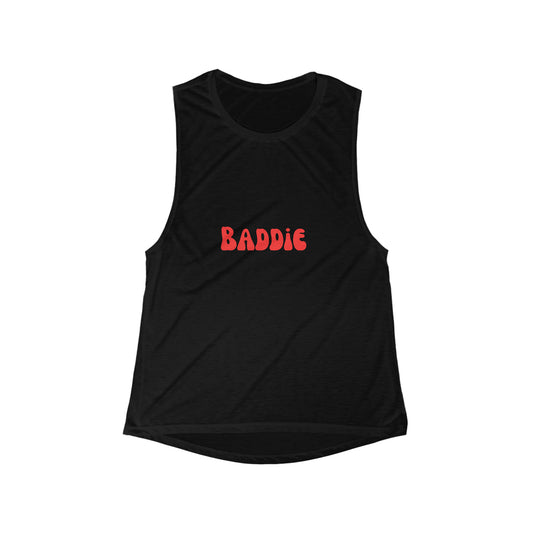 Baddie tank top Open side sexy tank top third eye top women tank top gift for her Women's Flowy Scoop Muscle Tank