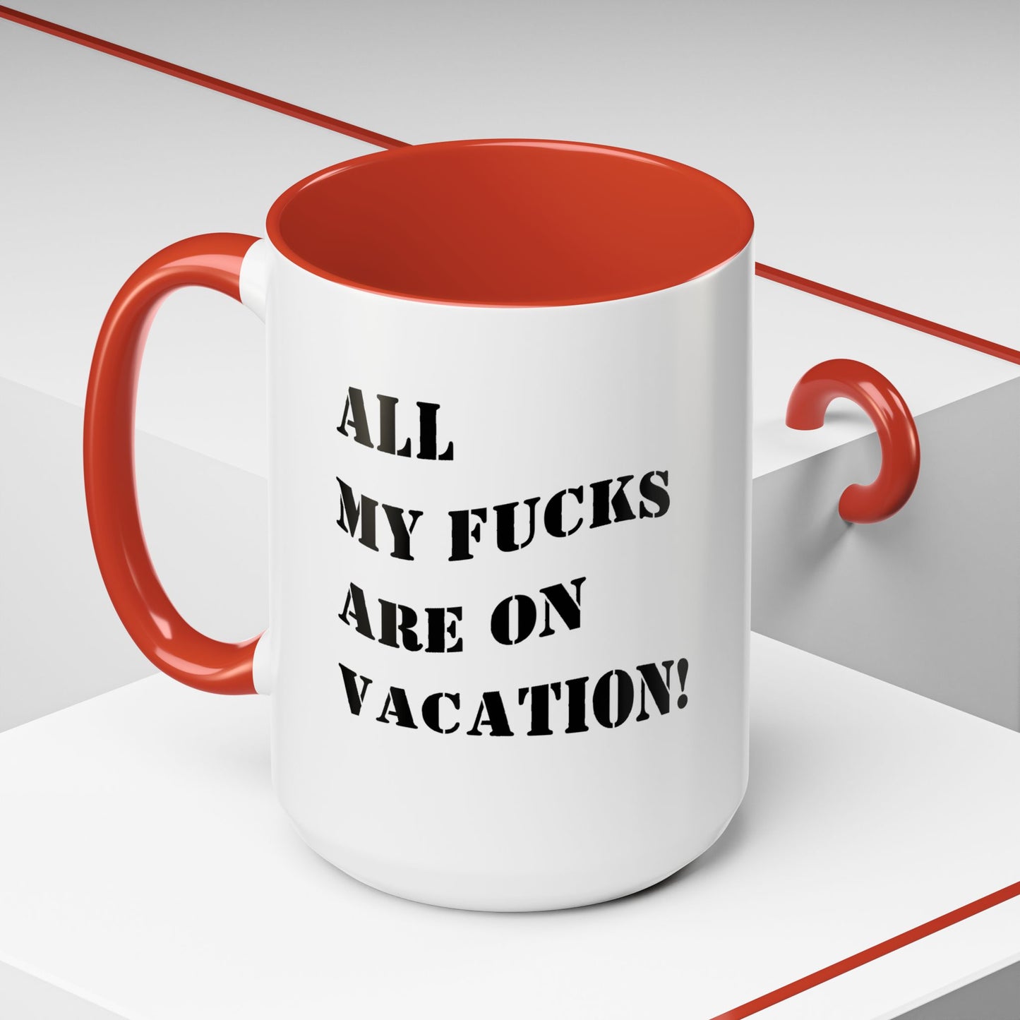 Morning affirmations mug funny work mug all of my fucks are on vacation mug delulu era mug Christmas gift for her gift for him bestie Mug