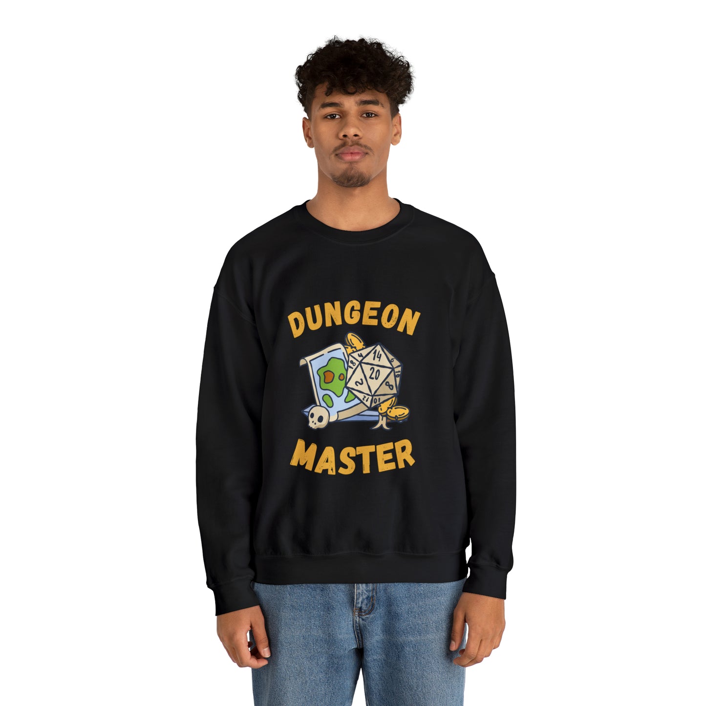 Dungeon Daddy sweatshirt, DnD Dungeon Dad Shirt,Fathers Day Gift,Bday or Xmas Gift, Dungeons and Dragons Clothing for HimChristmas gift