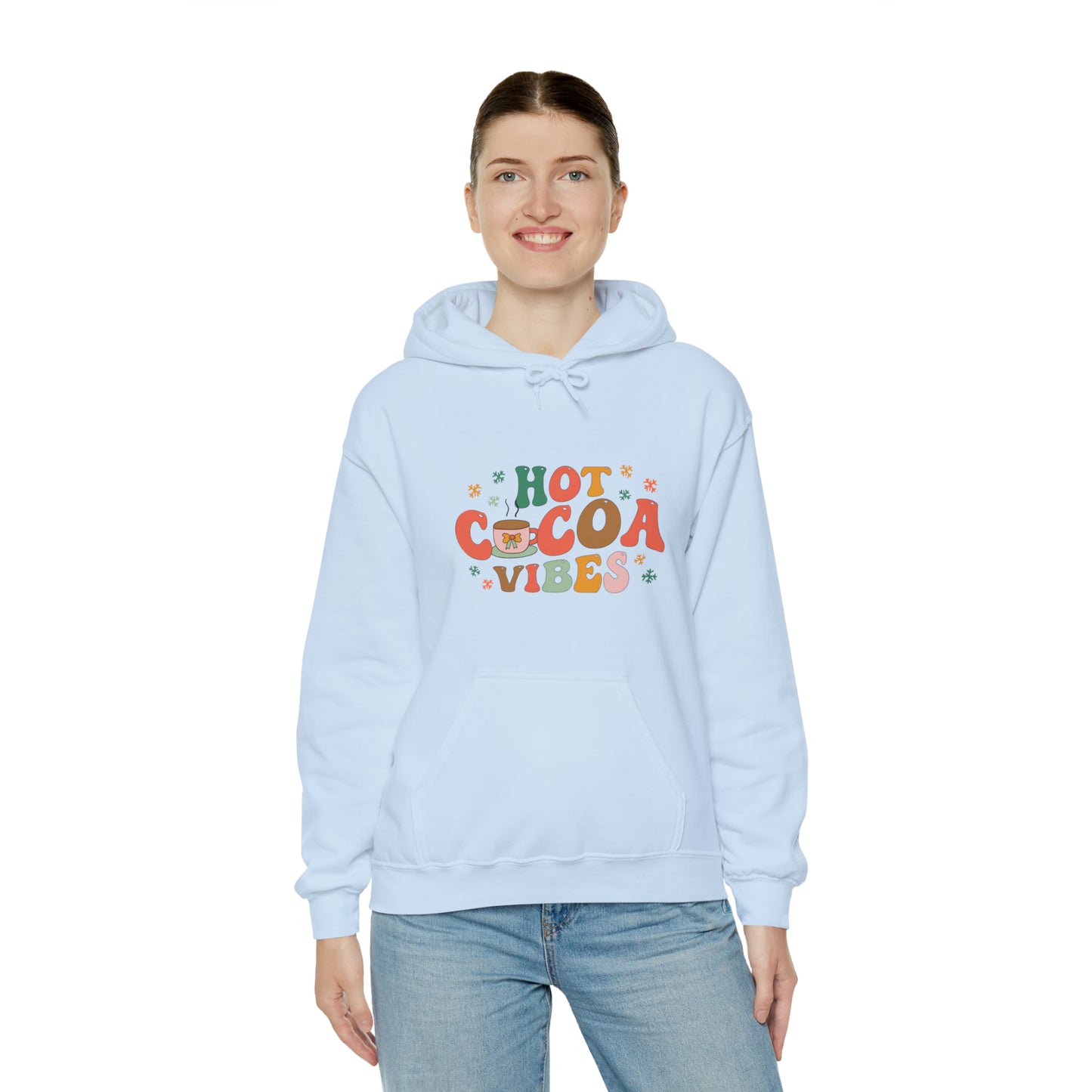 Hot cocoa vibes hoodie, autumn vibes Halloween Sweatshirt,Halloween Sweatshirt, spooky T Shirt,Retro Halloween Sweater,Christmas gift