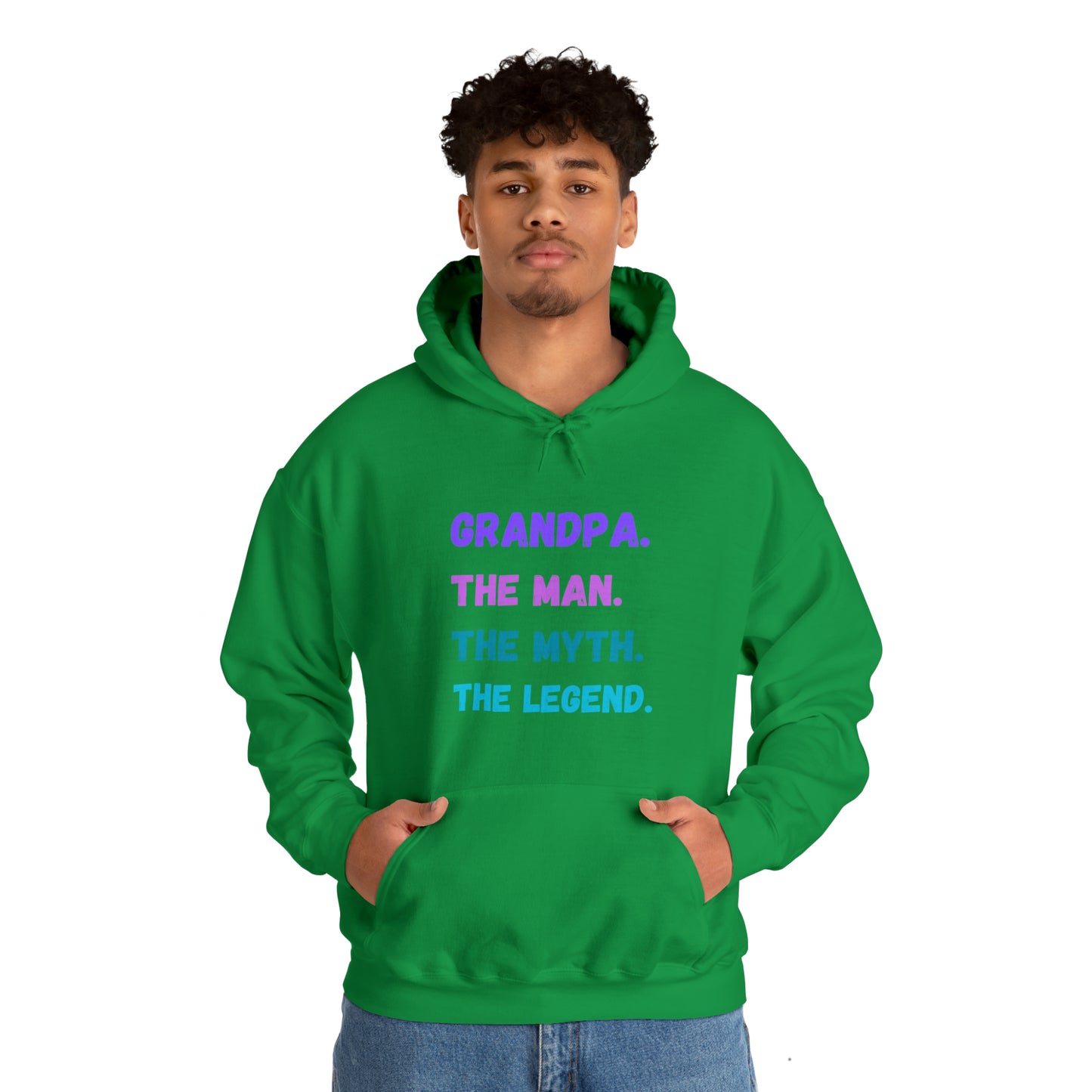 Grandpa Hoodie the man the myth the legend t-shirt, gift for Dad and me shirts, Father's day gifts, best friend, Christmas gift for dad