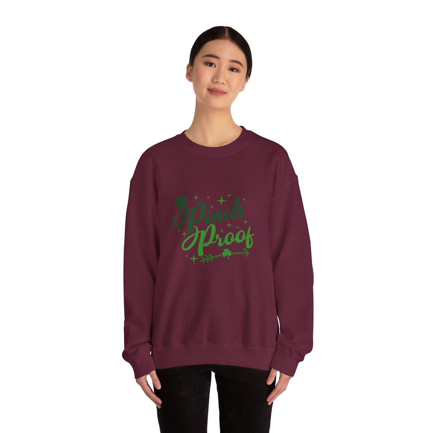 Funny St Patrick's Day sweater pinch proof sweatshirt St Paddys sweatshirt valentines shirt gift for her best friend gift galentines day