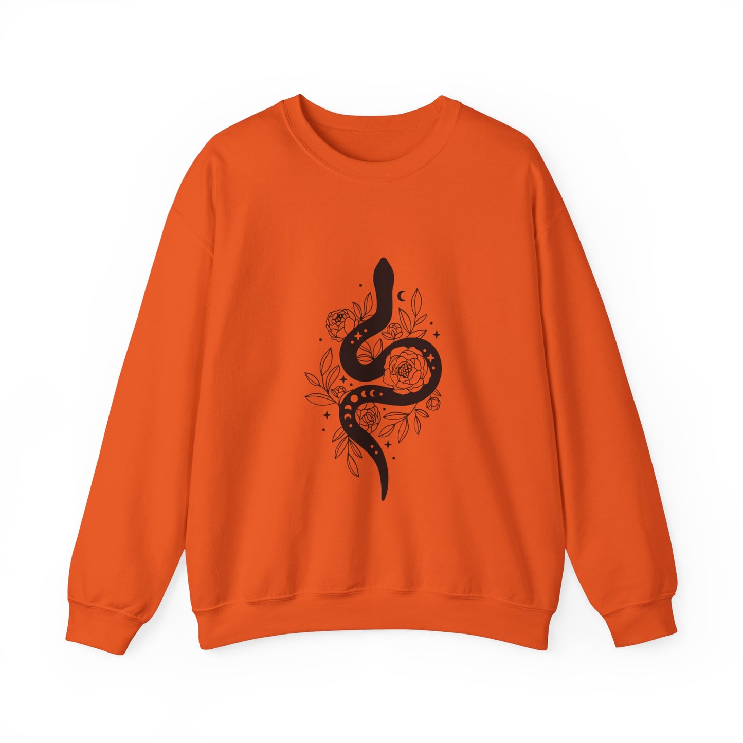 Witchy snake Sweatshirt snake lover gift floral sweater best friend gift Womens Sweatshirt concert merch Tee christmas gift