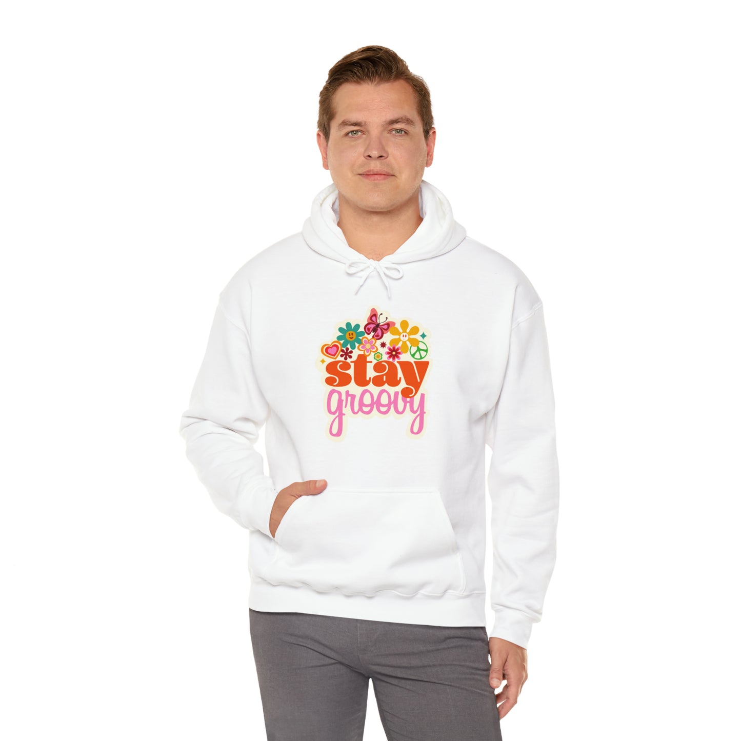 Stay Groovy Hoodie, Hippie Hoodie, good vibes hoodie, Fun Summer shirt, Birthday gift for her, Galantine gift for her,best friend gift, vac