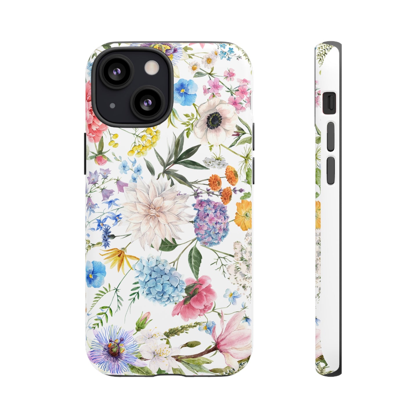 Floral phone case mother's day gift best friend gift for her gift for him flower cell phone cases Tough Cases