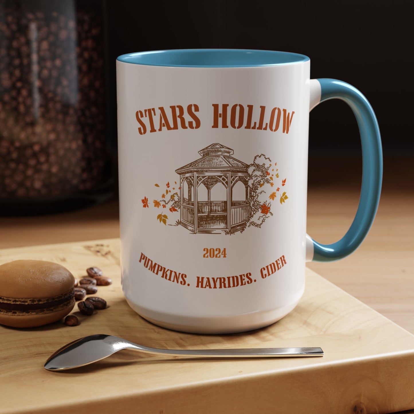 Coffee Mug Stars Hollow Gilmore Girls Fans Gift Christmas 11oz 15ozTea Cup Ceramic Novelty Kitchen Decor Girl more girls season Bestie gift