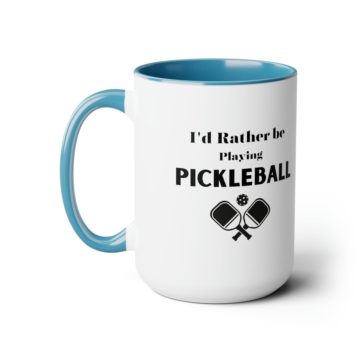 I'd rather be playing pickleball mug pickleball lover Daddy mug gift for her gift for him Coffee Mug pregnancy reveal gift wife Coffee tea