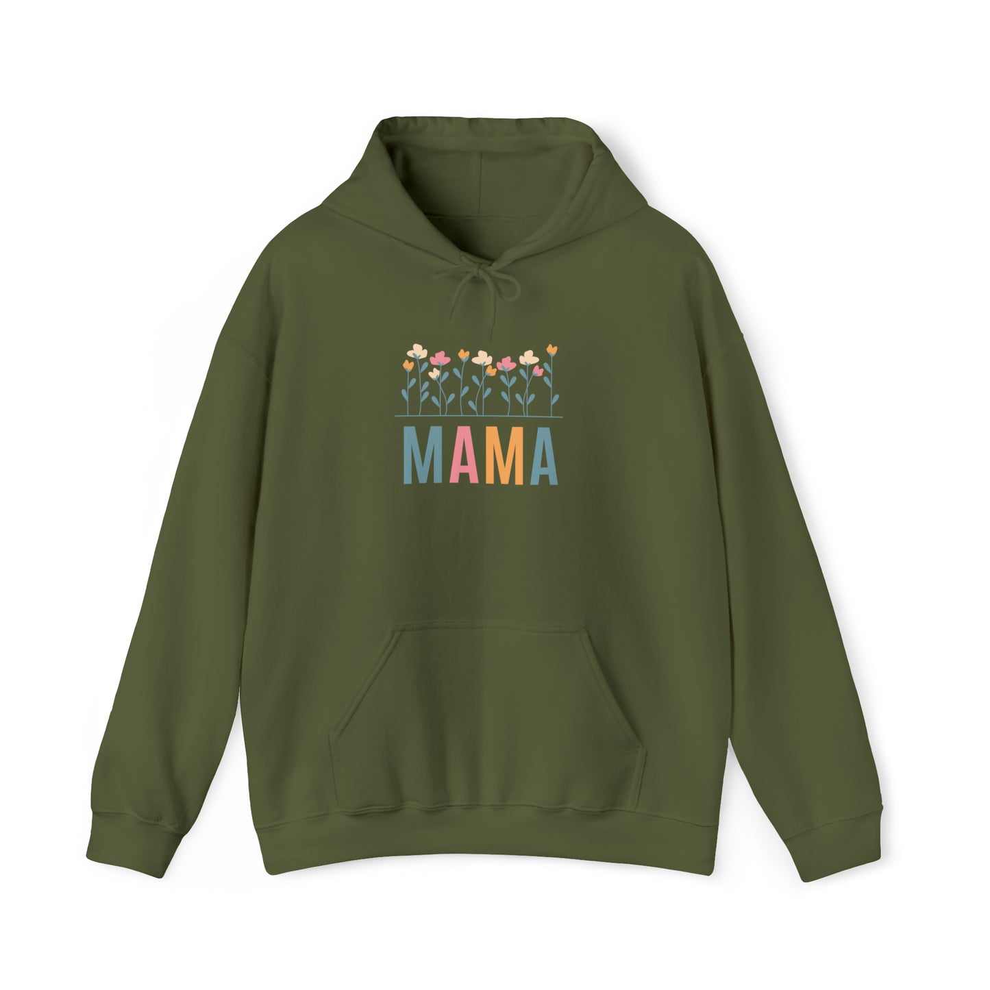 Floral Mama Hoodie, Gift for Mom, mama Hoodie, gift for Mom clothes, gym shirt,Birthday gift for her, gift for him,Galantine gift for her