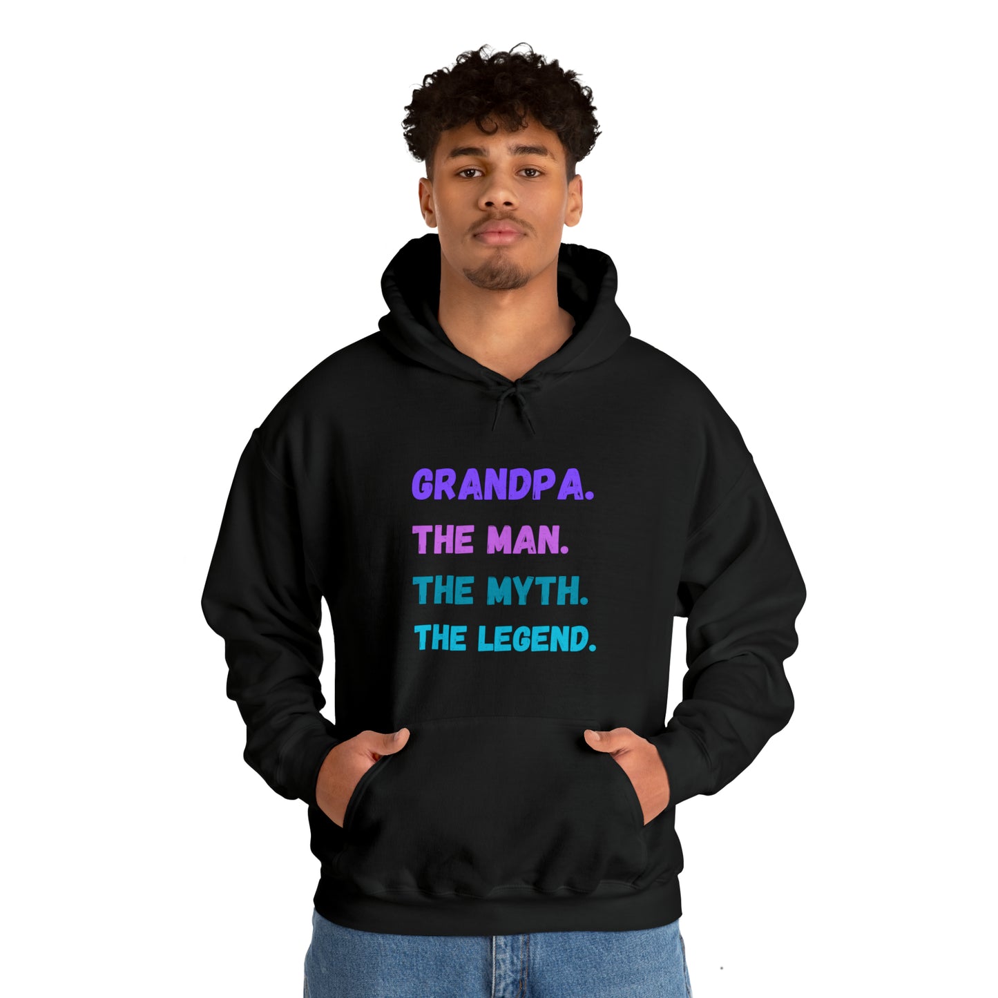 Grandpa Hoodie the man the myth the legend t-shirt, gift for Dad and me shirts, Father's day gifts, best friend, Christmas gift for dad