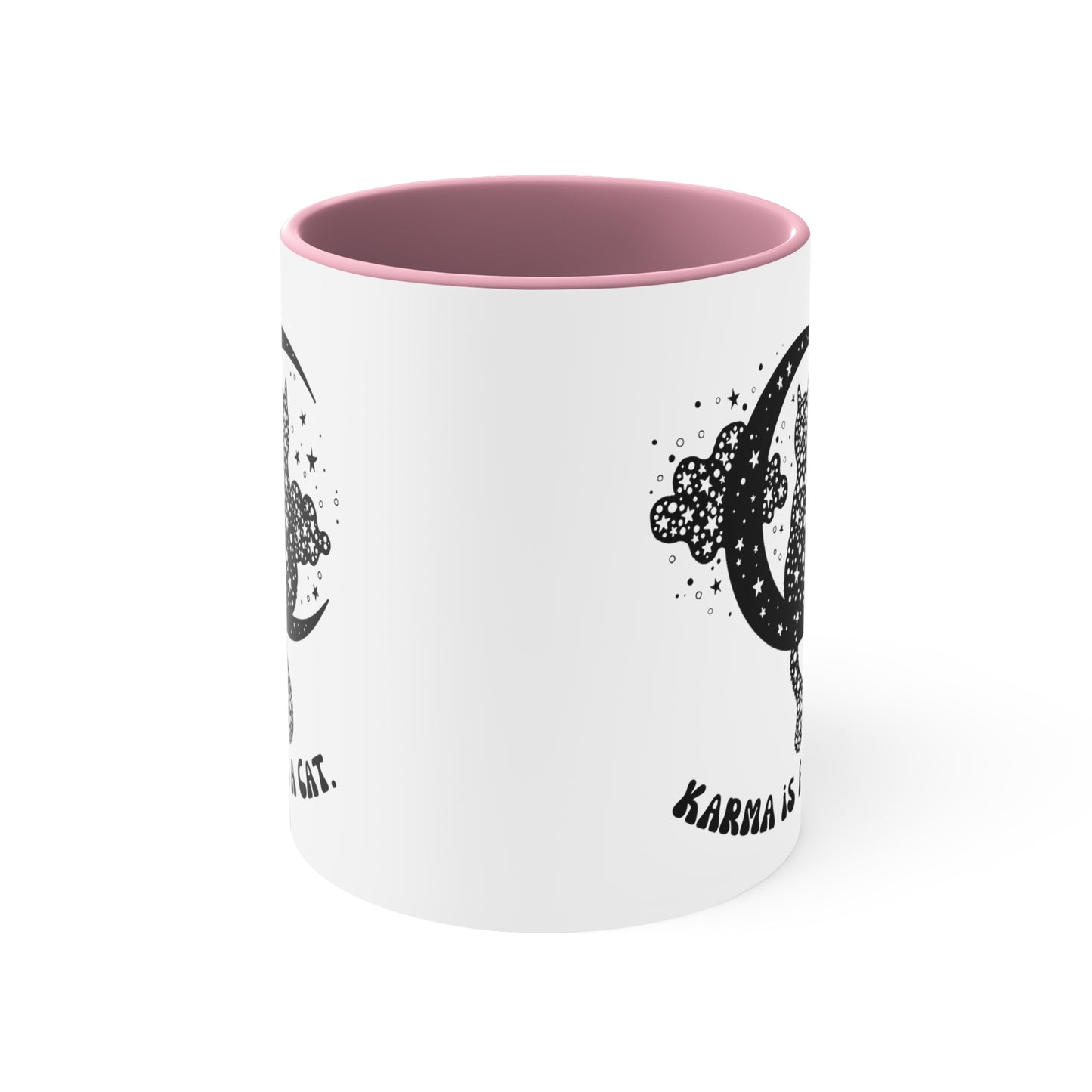 Karma is a cat mug best friend gift for her gift for him Birthday gift coffee mug tea gift for cat lover bestie valentinesday gift Christmas