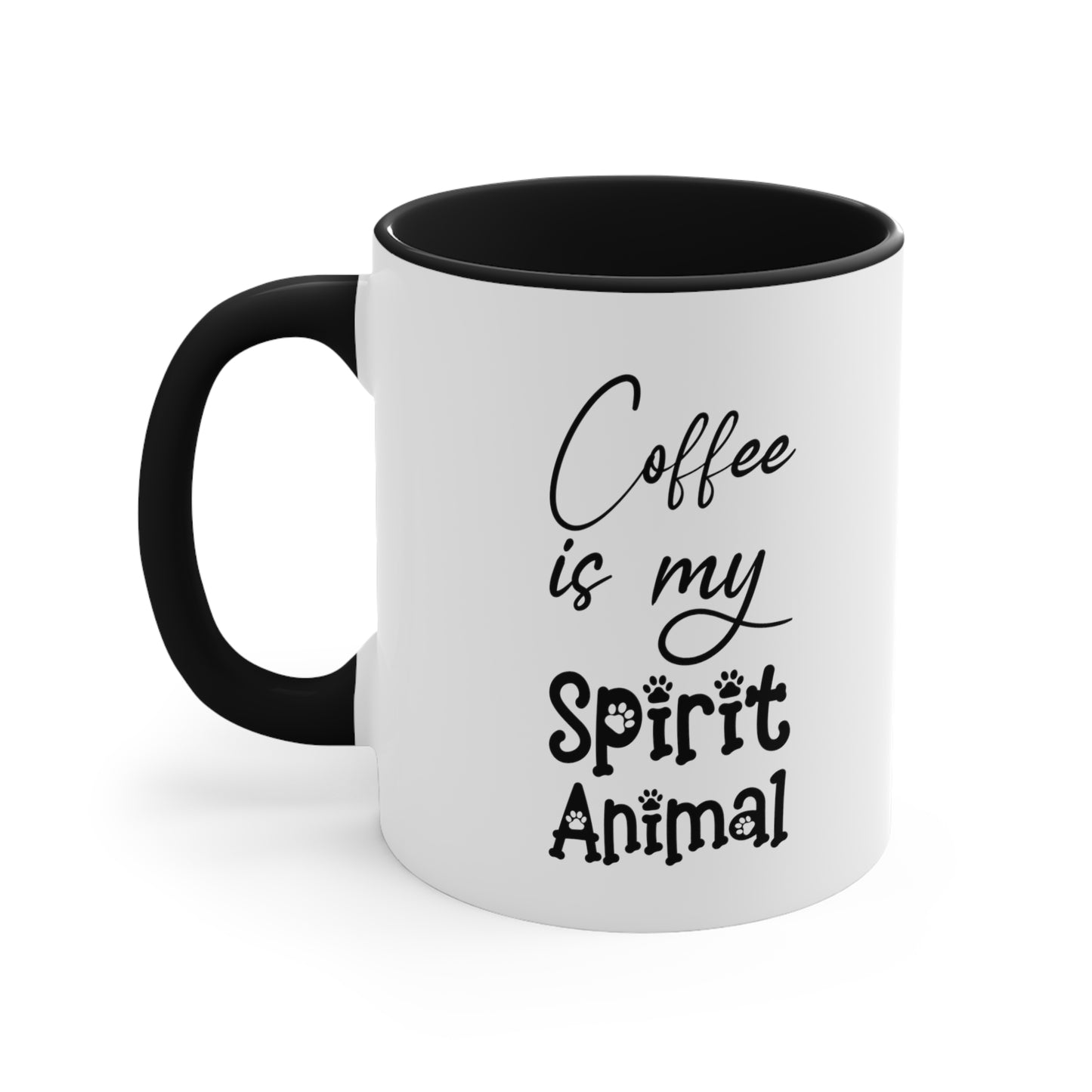 Coffee is my spirit animal mug Birthday Month mug September birthday month gift coffee mug gift for best friend gift for her gift for him