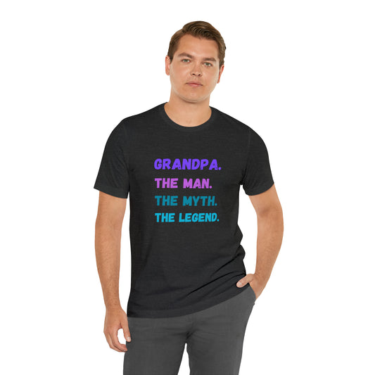 Grandpa shirts the man the myth the legend t-shirt gift for Dad and me shirts Father's day gifts best friend Christmas gift for dad