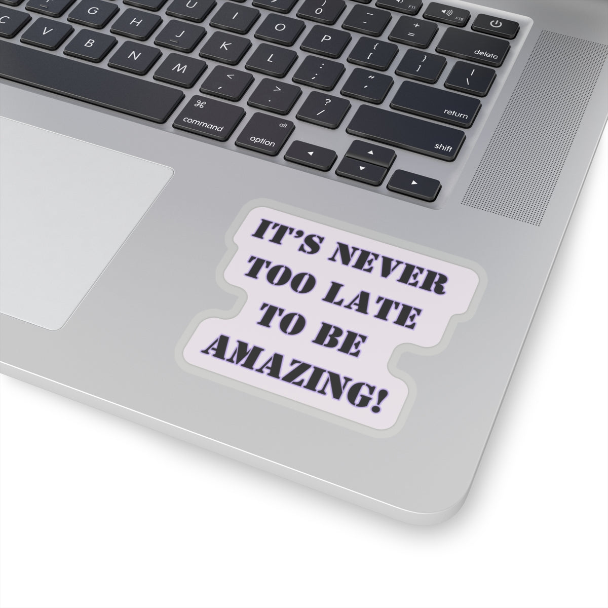 Never too late to be amazing sticker Girlboss sticker motivational sticker you are capable of amazing things sticker pink heels sticker Beautiful sticker loved gift for her vday