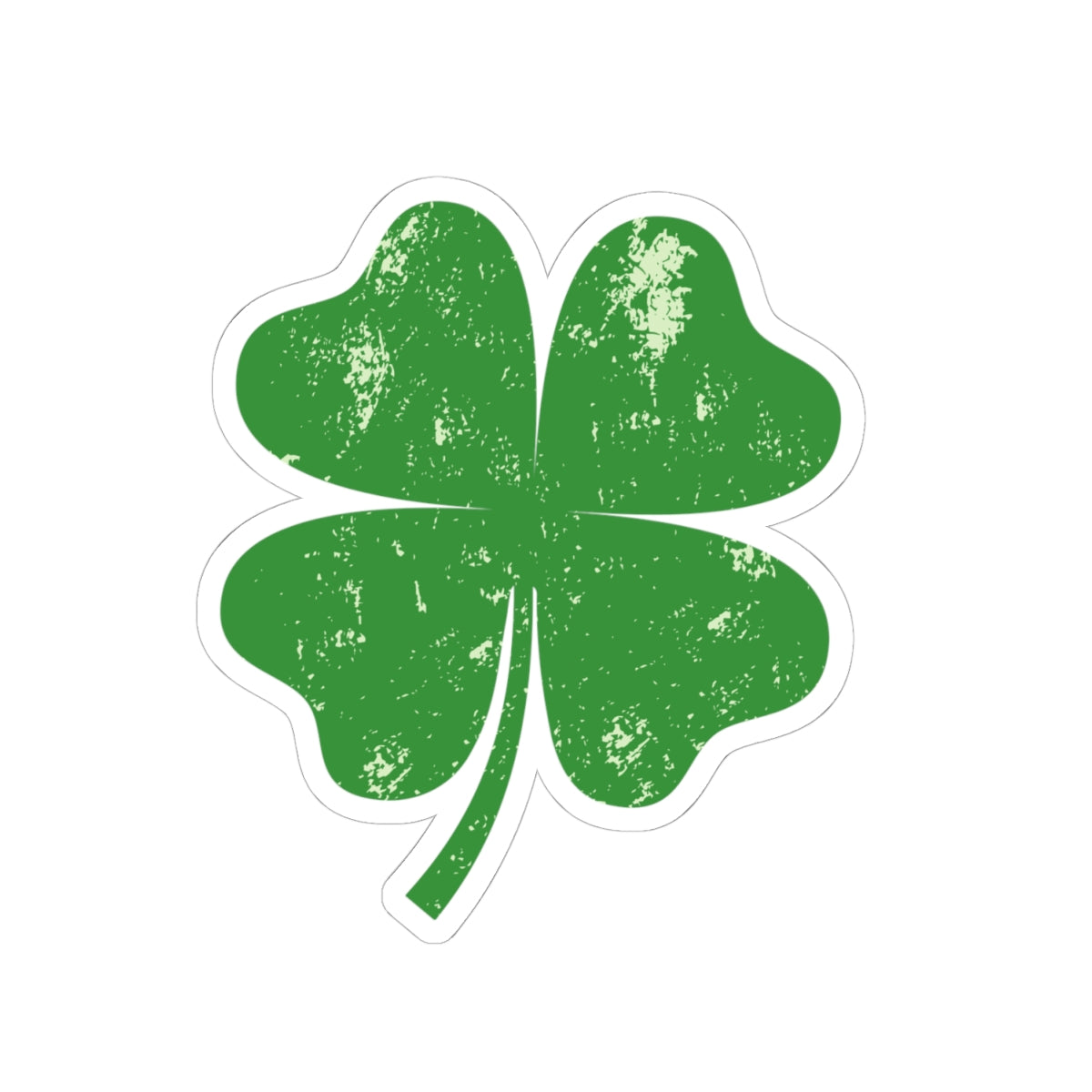 Four leaves clovers sticker st. Paddys sticker life st Patrick's day Motivating sticker keep trying sticker gift forher giftforhim girlboss