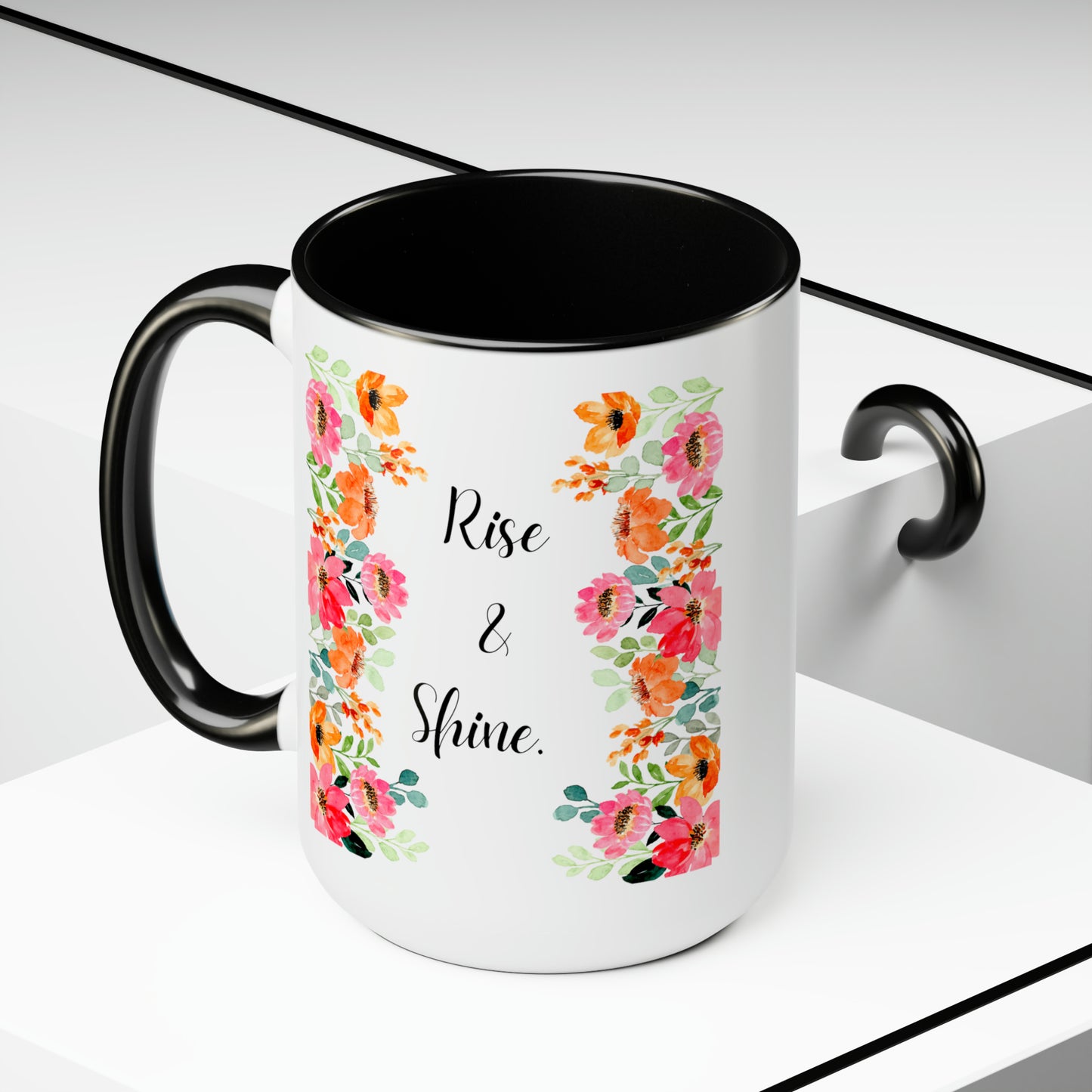 Rise and shine Mug Bossbabe energy Mother of the bride Mug Coffee Mugs Christmas gift for her 15oz gift for mom girlboss tea lover