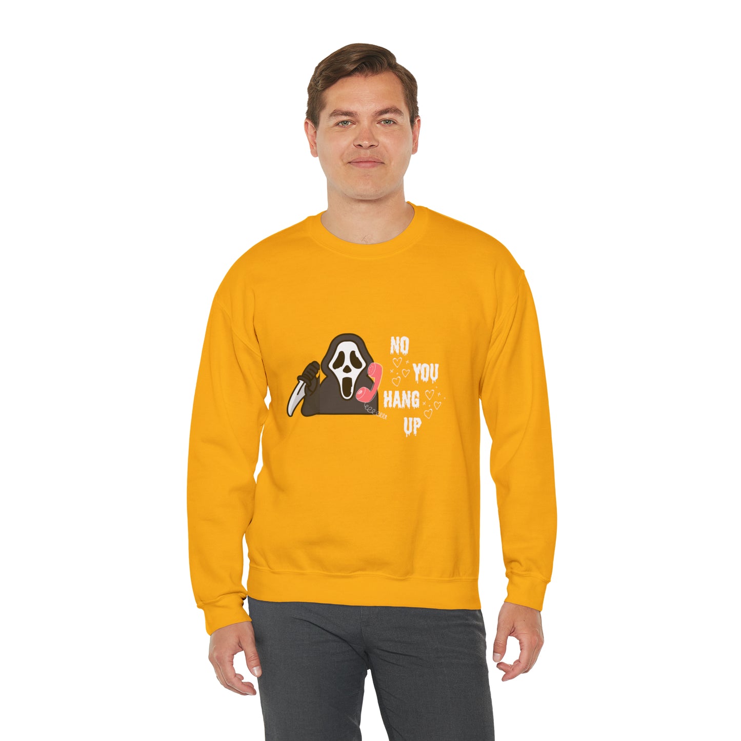 Funny Halloween Sweatshirt Scream Ghostface Shirt Funny Halloween Horror Shirt Halloween Women's Sweatshirt, Funny Halloween Tee Unisex gift