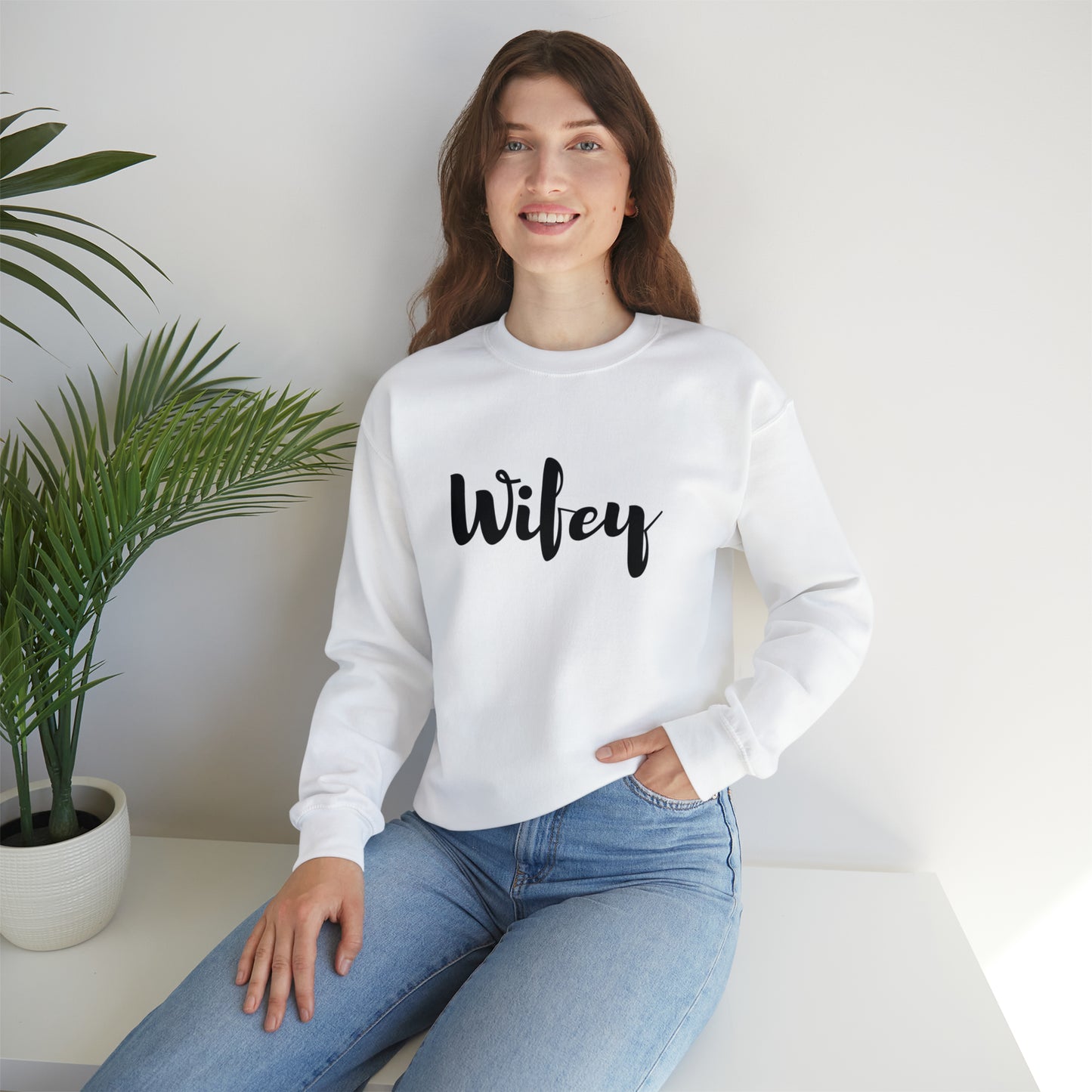 Wifey sweatshirt, Wifey anniversary gift, Bridal shower gift, Wife gift for her, Wifey Top, Wifey Sweater, Mrs clothes