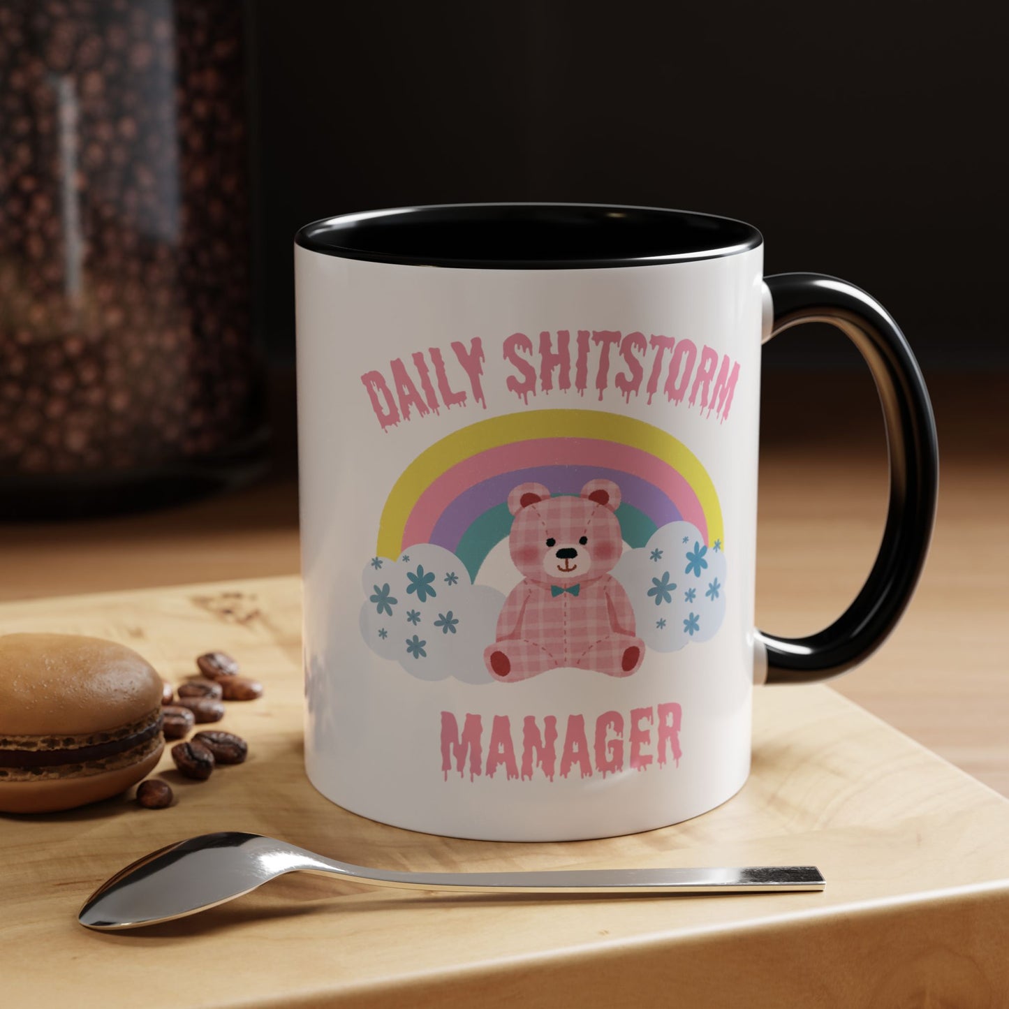 Christmas gift for manager gift for mom Daily Shitstorm Survivor's Club mug Funny Coworker Gift funny Boss Gift Christmas Office Gift Work