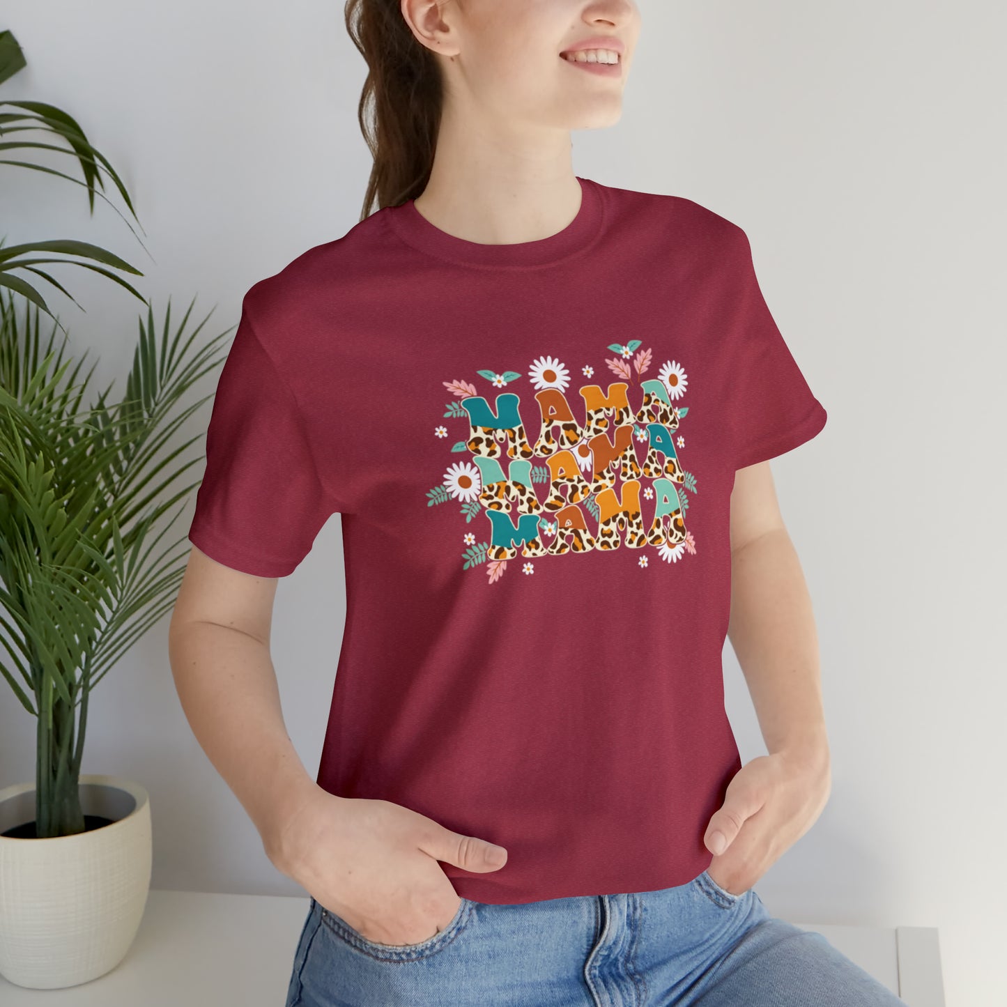 Mama Floral shirt, Antisocial moms shirt, Mother's day Shirt,mommy Mama shirt, gift for Mom,funny gifts for mom, vacation shirt,best friend