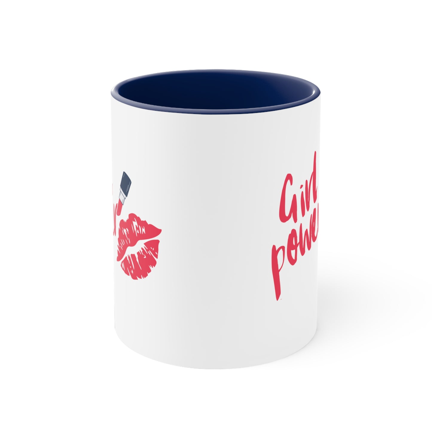 Girl power mug red lipstick mug bestie gift Christmas mug teacher gift coffee mug Christmas gift for for her tea gift for him 11oz