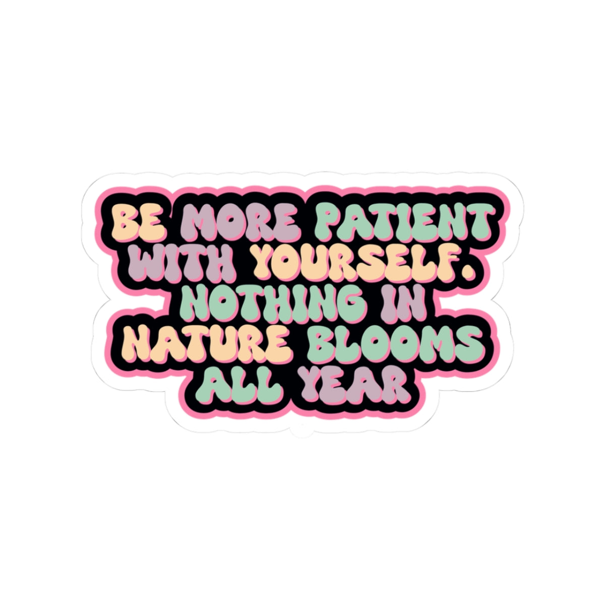 Selfcare sticker gratitude Motivational sticker selflove Motivating sticker keep trying sticker gift forher gift for him girlbossgift office