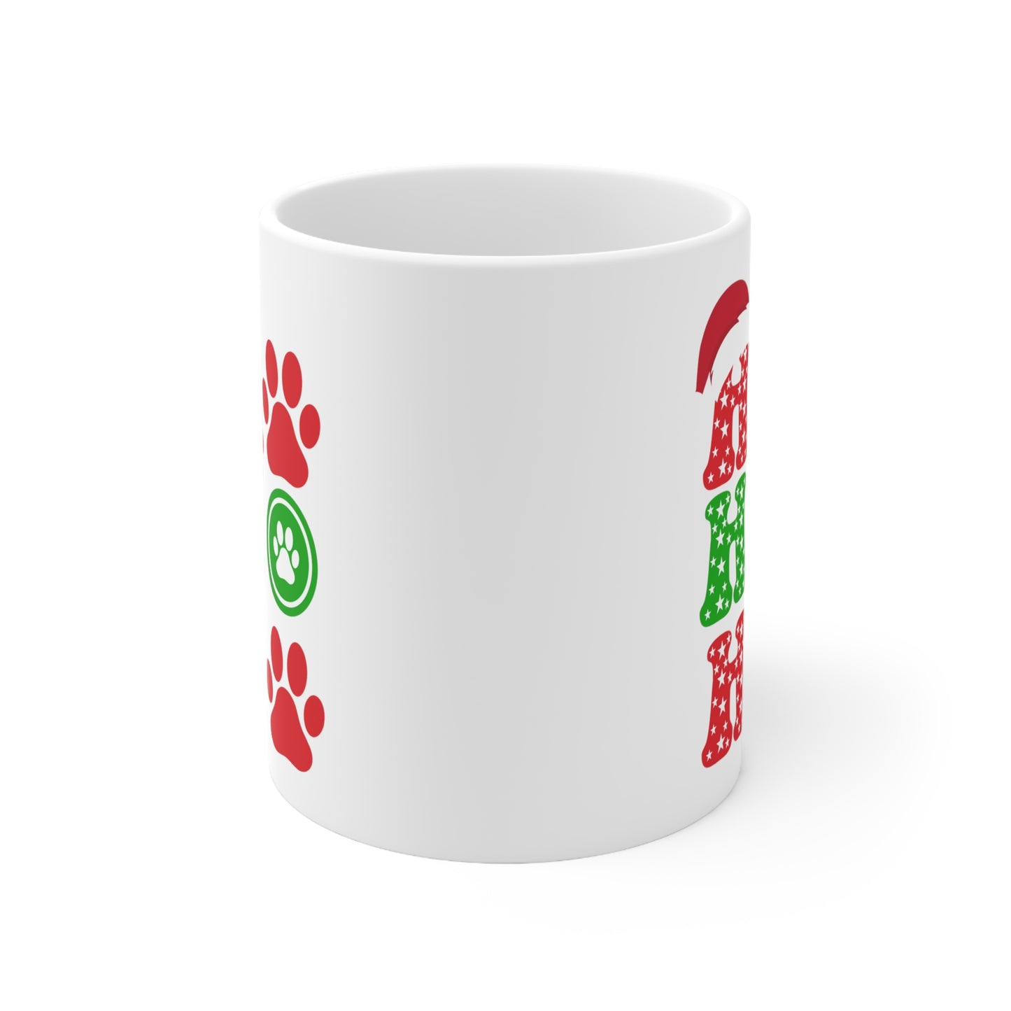 HoHoHo Funny cat mug Christmas gift Cats on motorcycle Cat lover gift coffee lover gift tea lover gift for her gift for him Mug 11oz