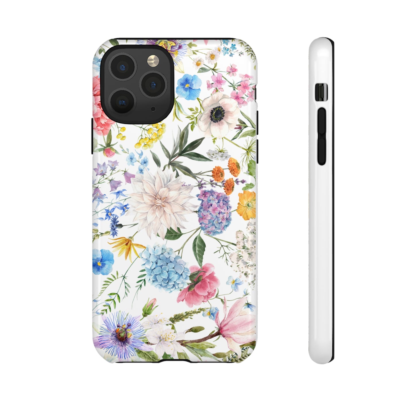 Floral phone case mother's day gift best friend gift for her gift for him flower cell phone cases Tough Cases