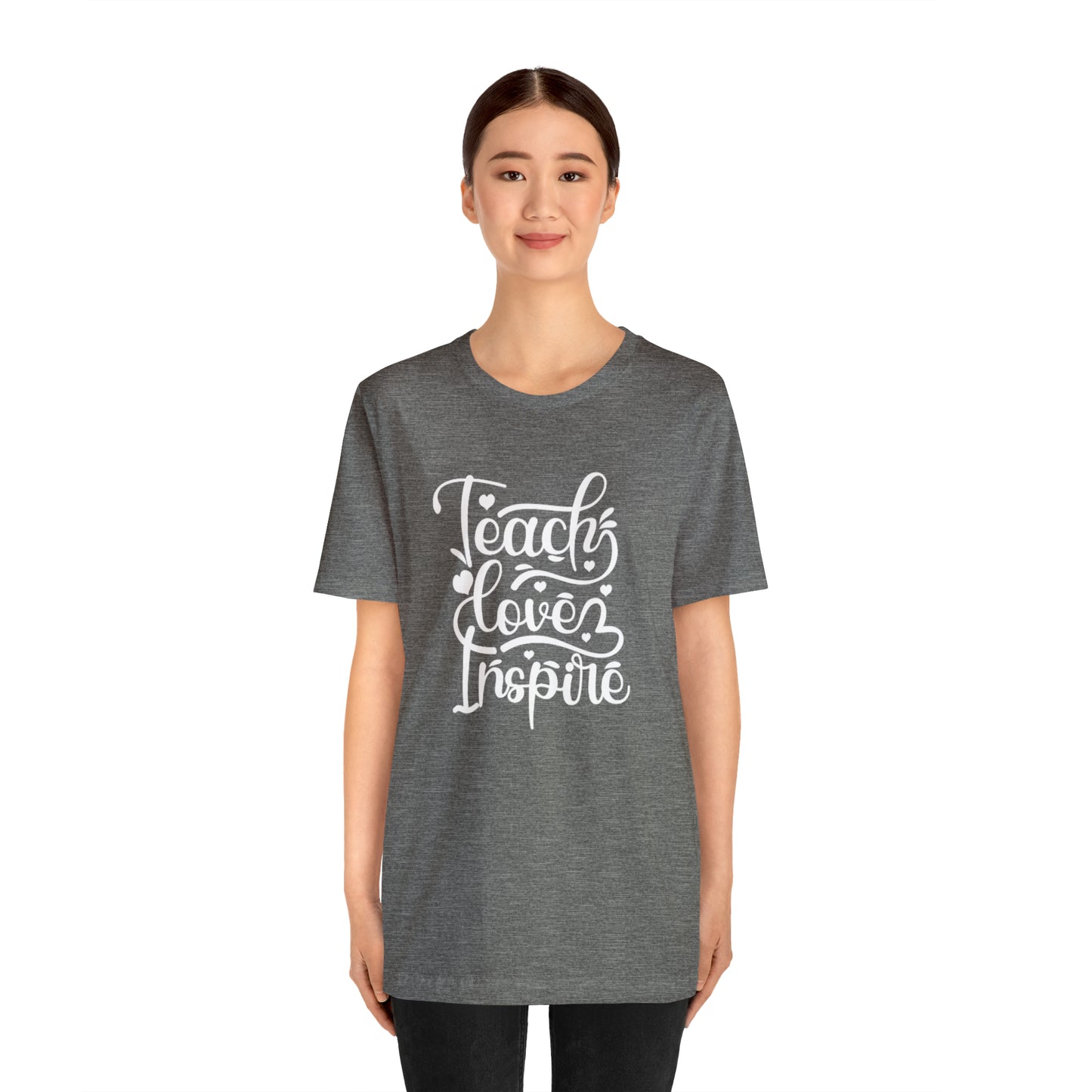 Teach love inspire T-shirt, Teacher mode Shirt, Homeschooling sweatshirt,teacher mom shirt, hoodie teacher shirt Boss lady shirt