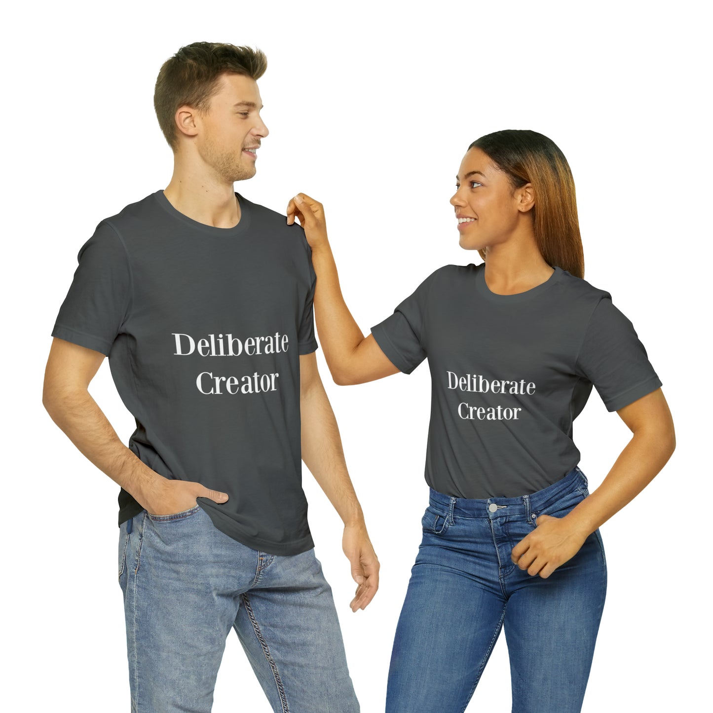 Deliberate creator tee,  Unisex Jersey Short Sleeve Tee
