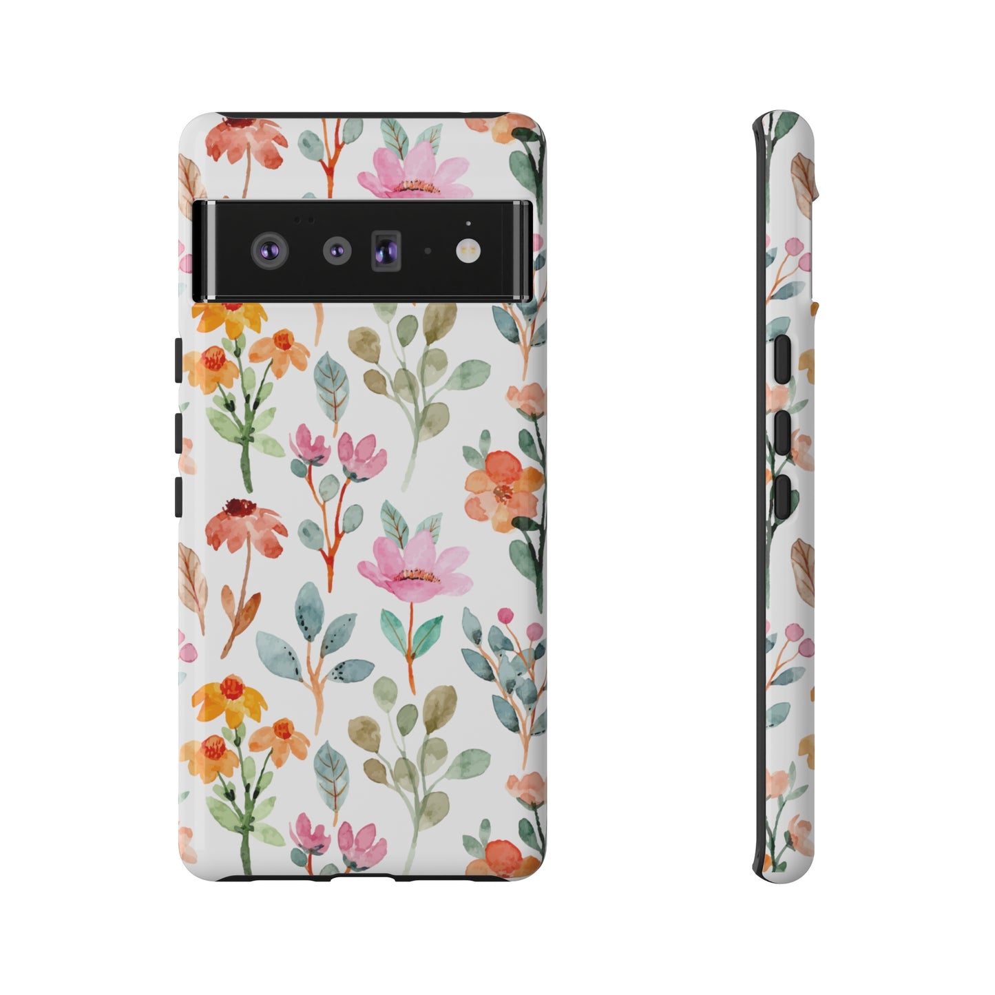 Floral phone case mother's day gift best friend gift for her gift for him flower cell phone cases Tough Cases