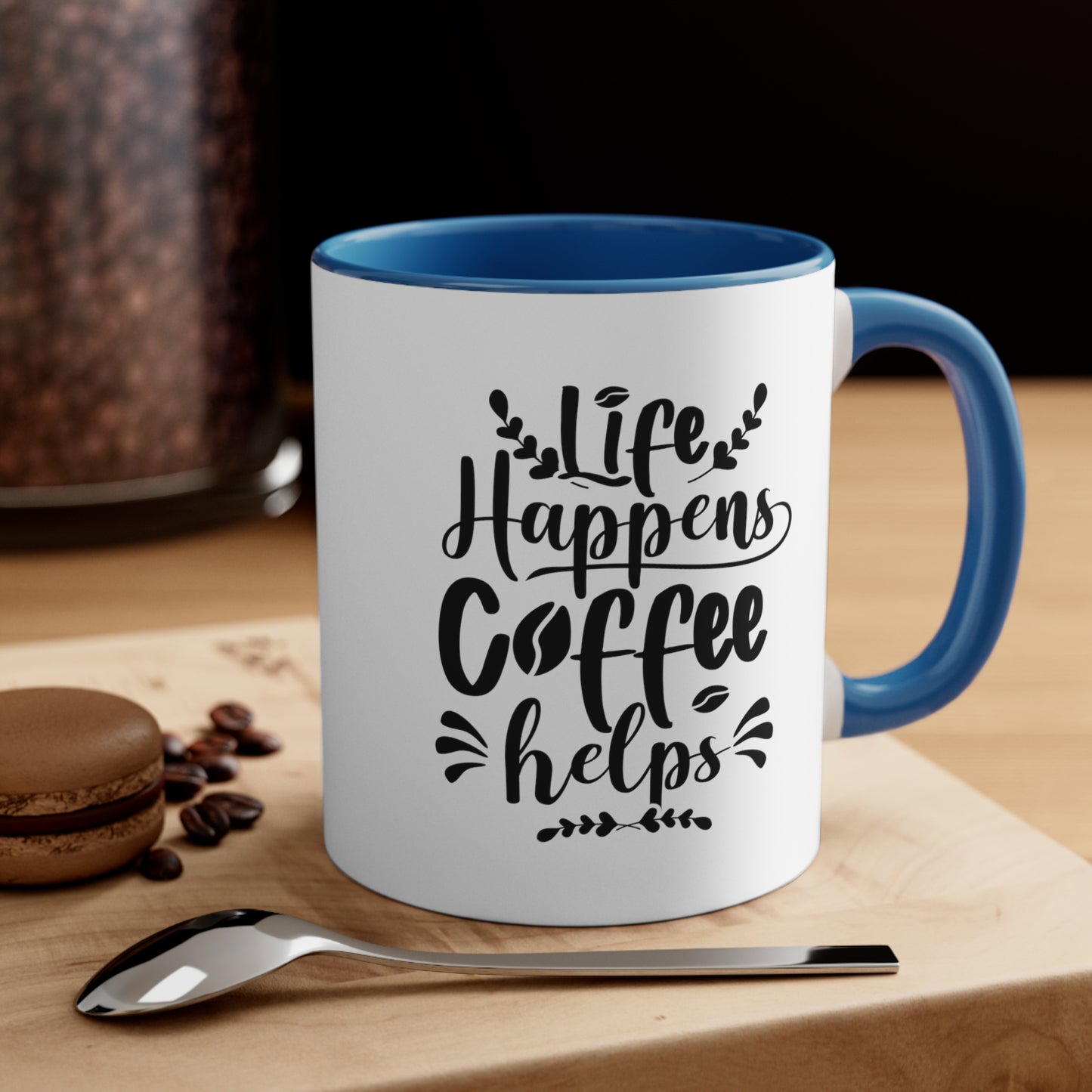 Life happens coffee helps mug Birthday Month birthday month gift coffee mug gift for best friend gift for her tea gift for her gift for him