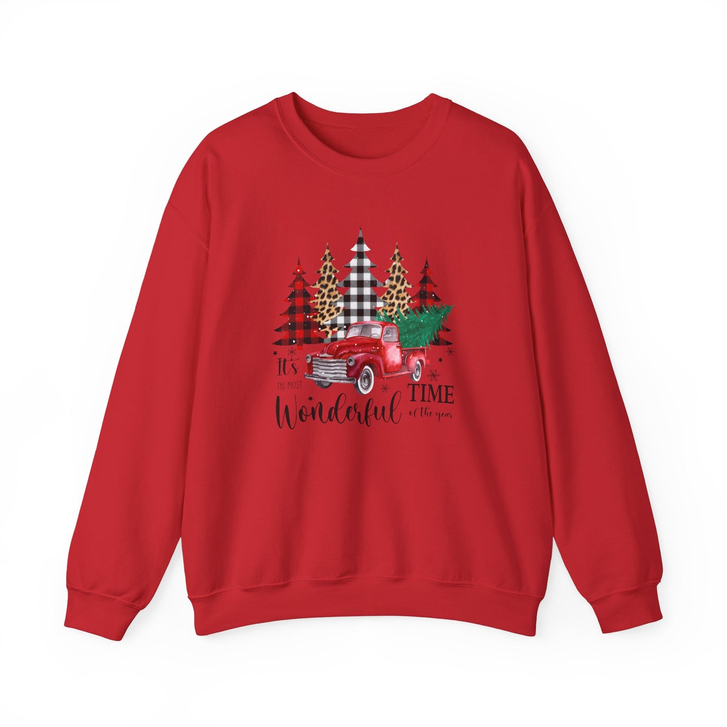 Christmas sweater it's the most wonderful time of the year Christmas sweater Merry Christmas sweatshirt Bright Christmas gift for her