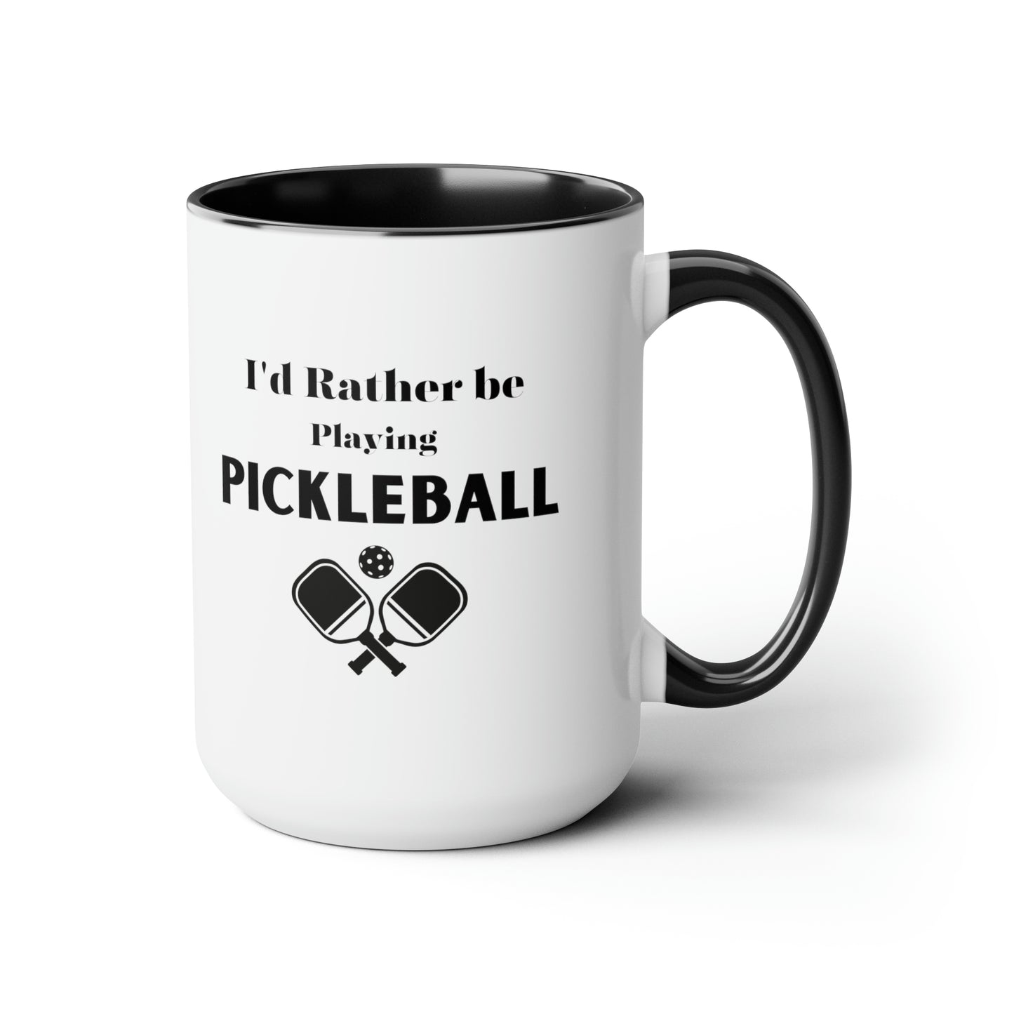 I'd rather be playing pickleball mug pickleball lover Daddy mug gift for her gift for him Coffee Mug pregnancy reveal gift wife Coffee tea