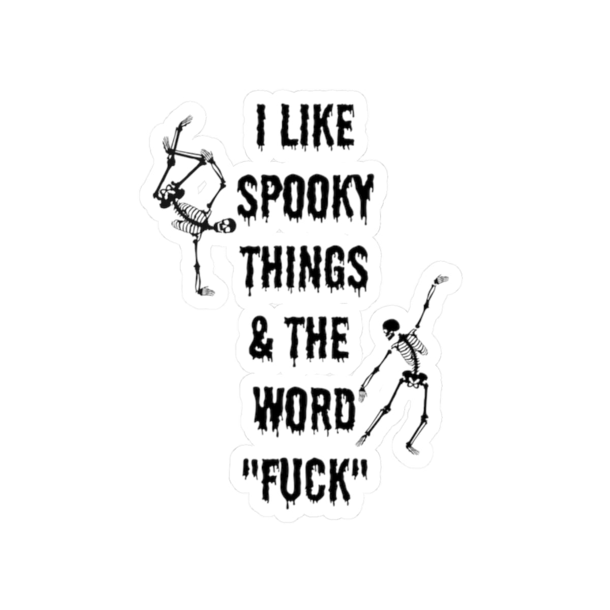 Spooky things sticker word fuck sticker Witchy Broom sticker funny wizard sticker motivational sticker bestie stickers gift bestfriend