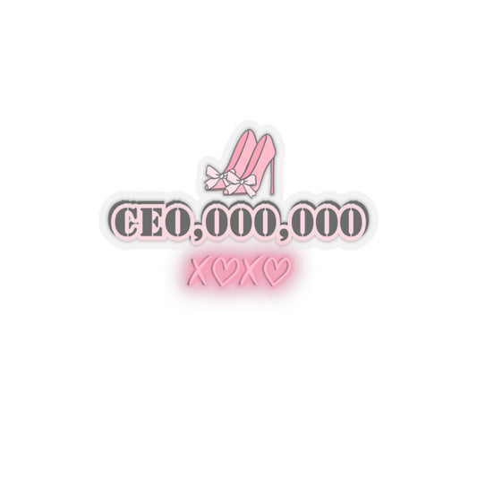 Ceo million dollar sticker motivational sticker girlboss sticker pink sticker pink heels sticker Beautiful sticker loved for her