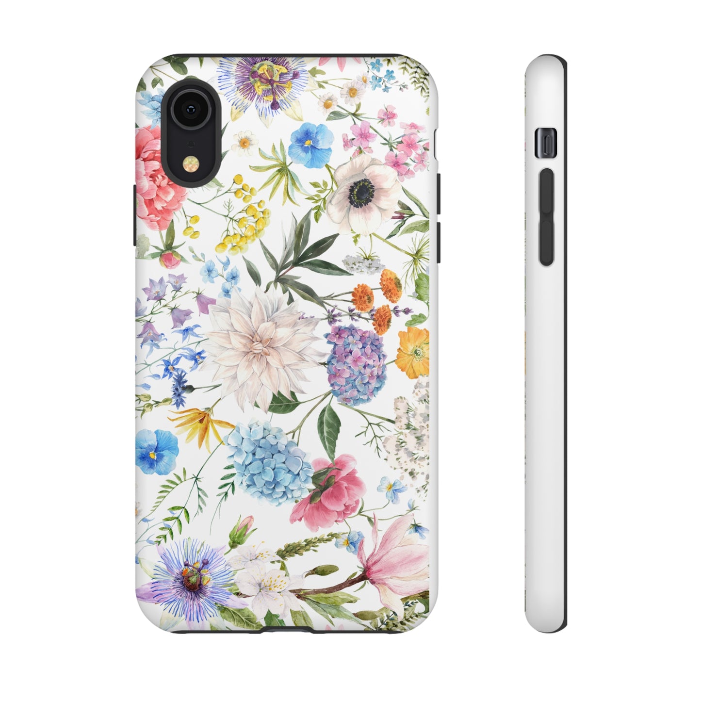 Floral phone case mother's day gift best friend gift for her gift for him flower cell phone cases Tough Cases
