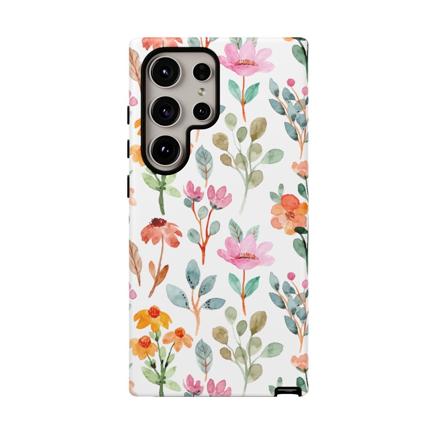 Floral phone case mother's day gift best friend gift for her gift for him flower cell phone cases Tough Cases